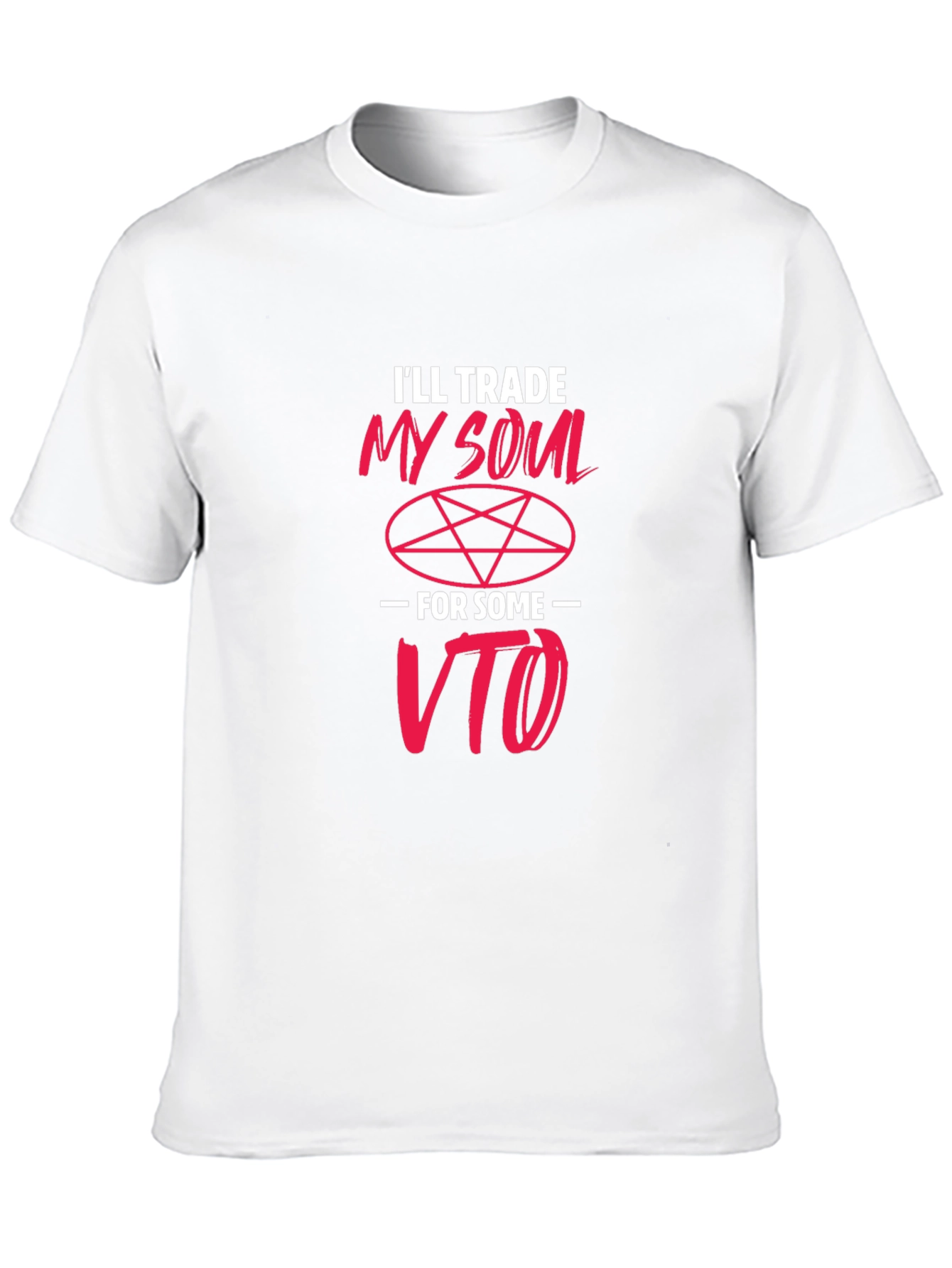 Black I'll Trade My Soul For Some VTO Graphic Tee view 10