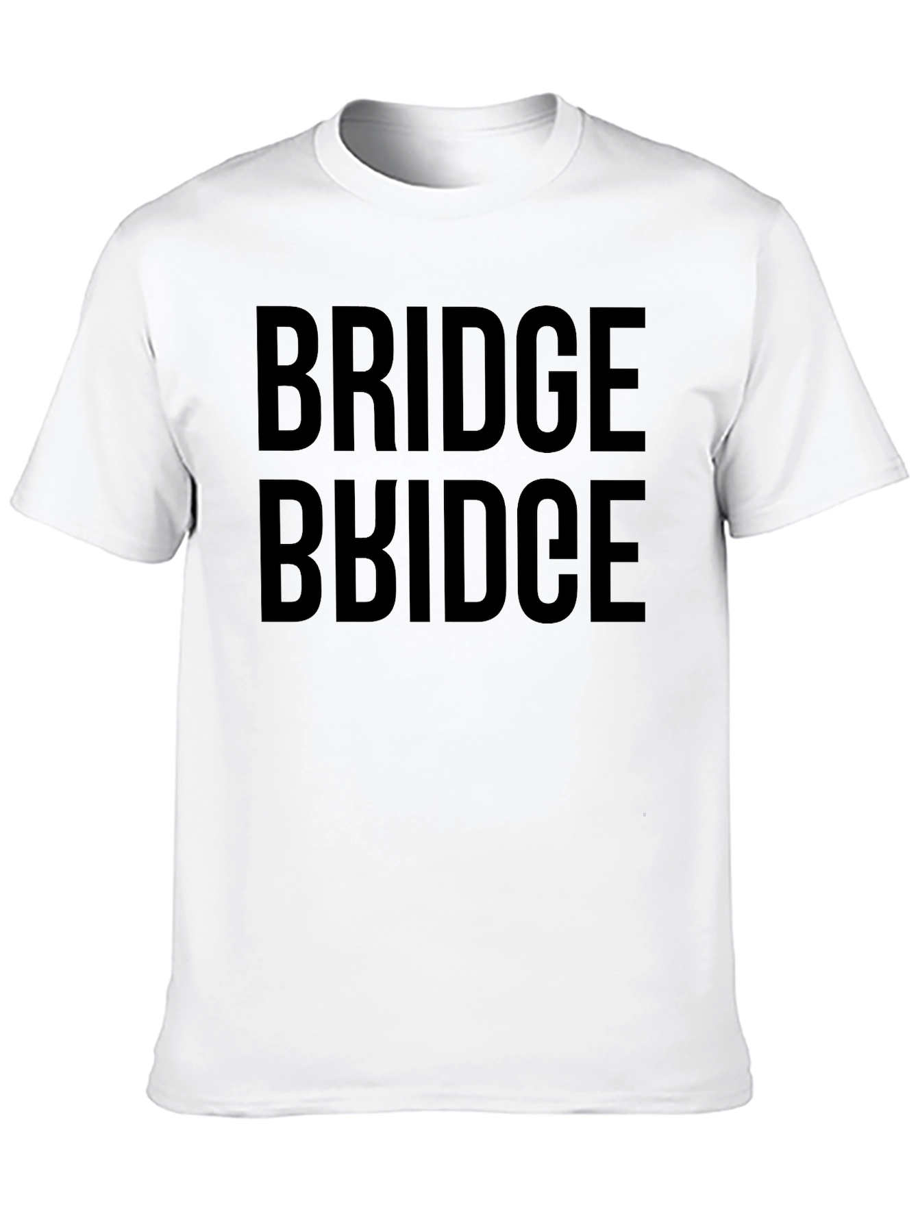 Black Bridge Bbidce Graphic Tee - Funny Men's T-Shirt view 10
