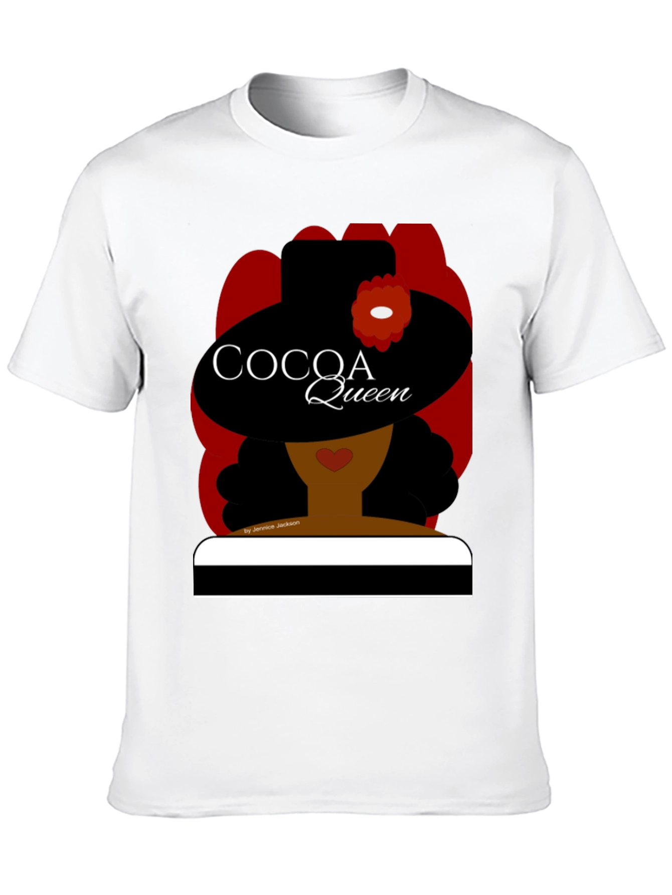 Black Cocoa Queen Graphic Tee - Stylish Statement Shirt view 10
