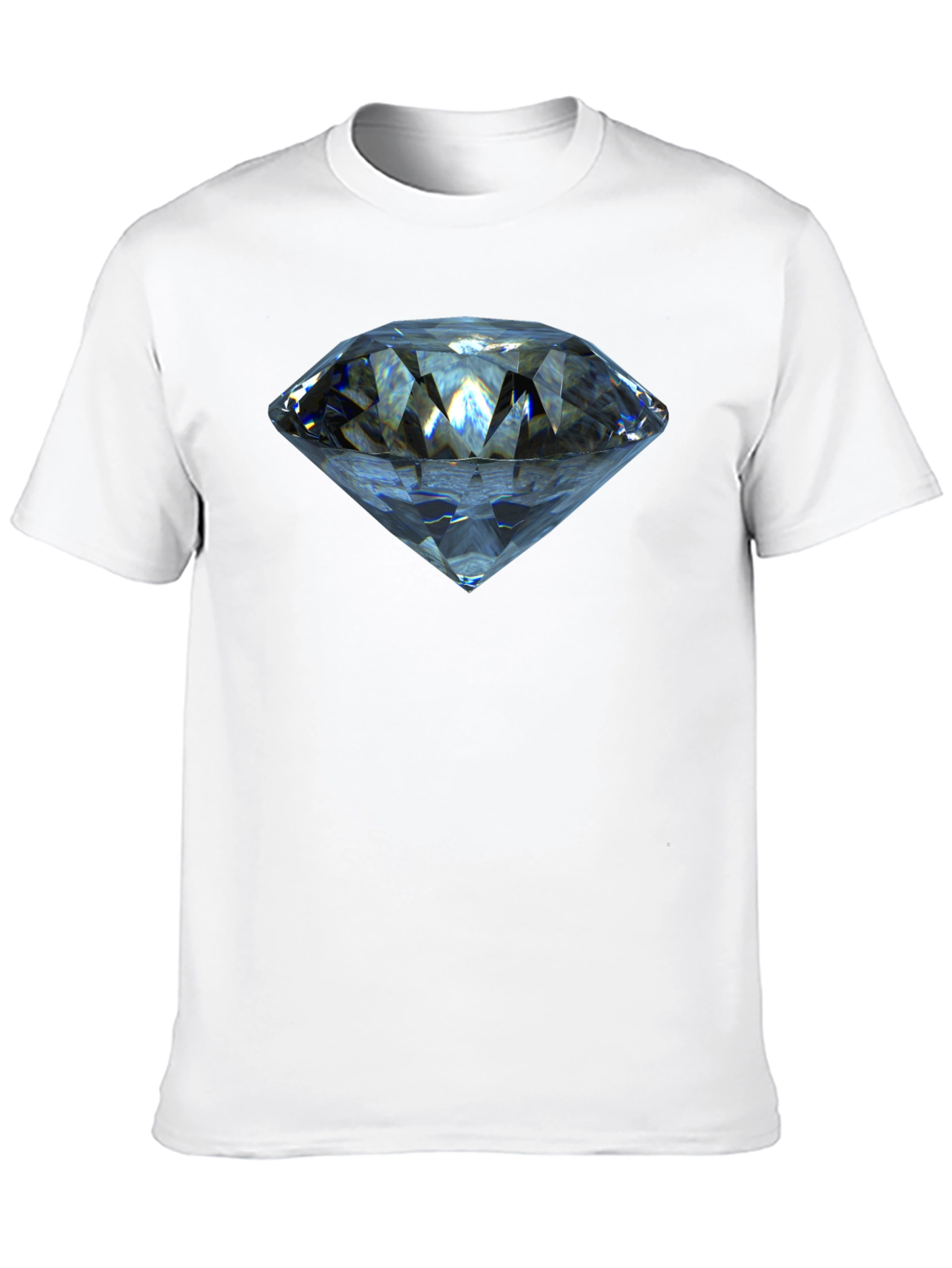 Black Diamond Graphic T-Shirt - Stylish Crew Neck Tee view 10