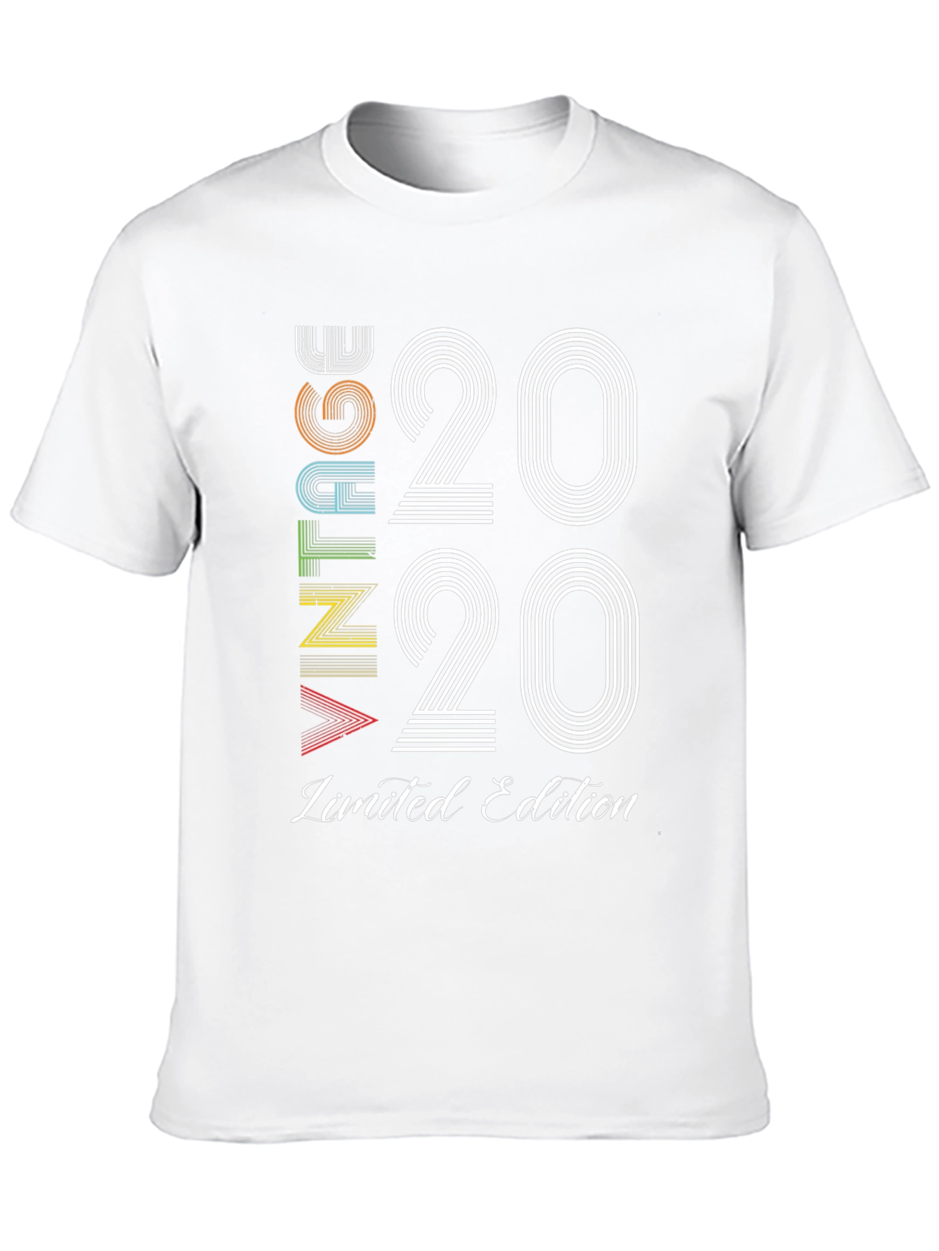 Black Vintage 2020 Limited Edition Black T-Shirt view 10