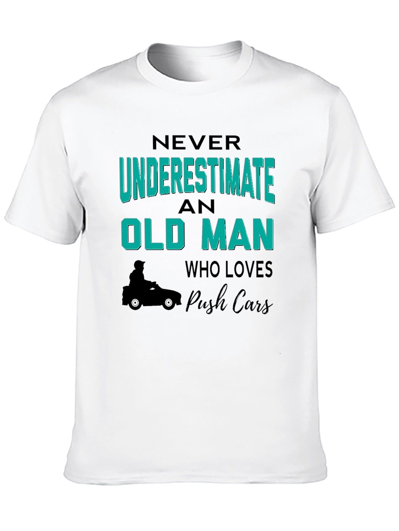 Black Never Underestimate Tee view 10