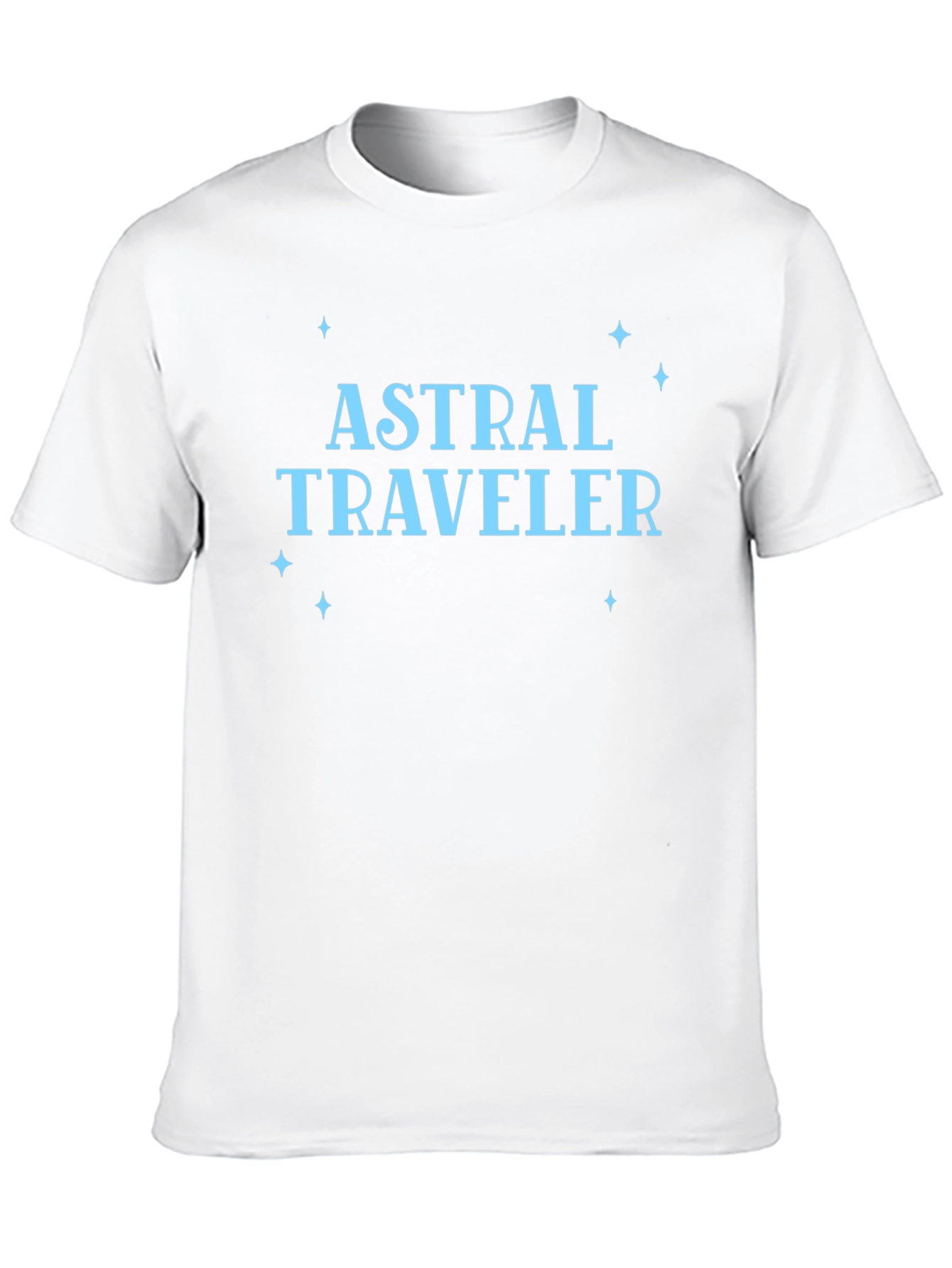 Black Astral Traveler Graphic T-Shirt view 10
