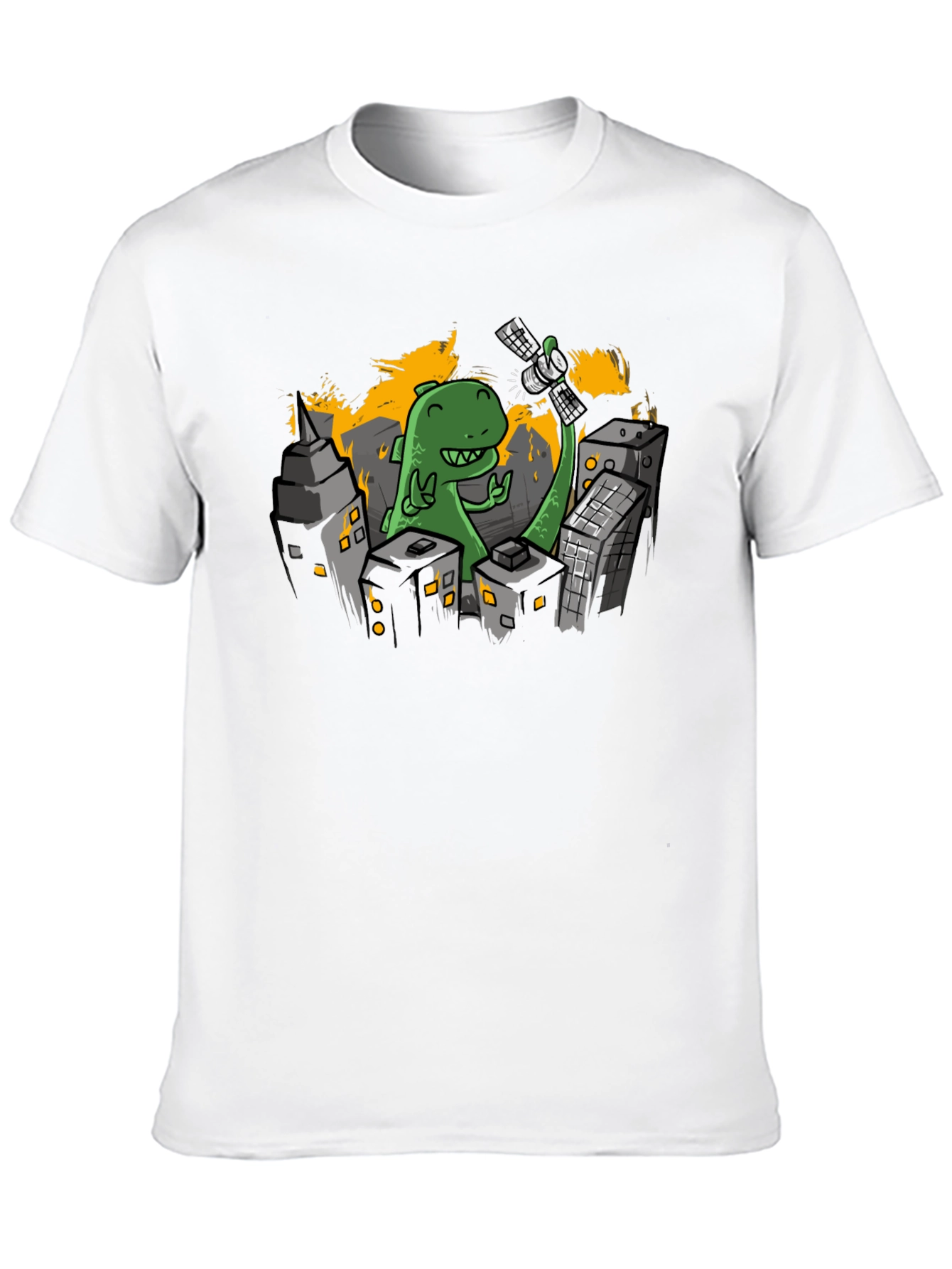 Black Godzilla T-Shirt view 10