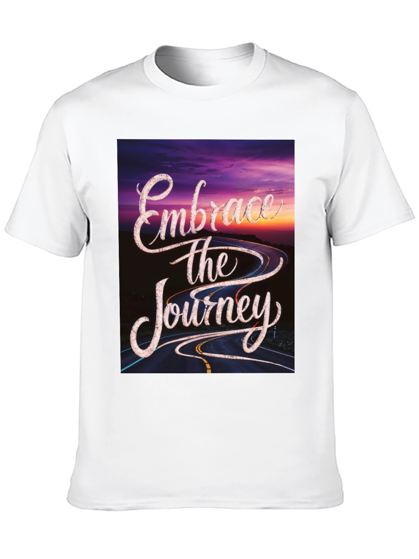 Black Embrace the Journey Graphic Tee view 10