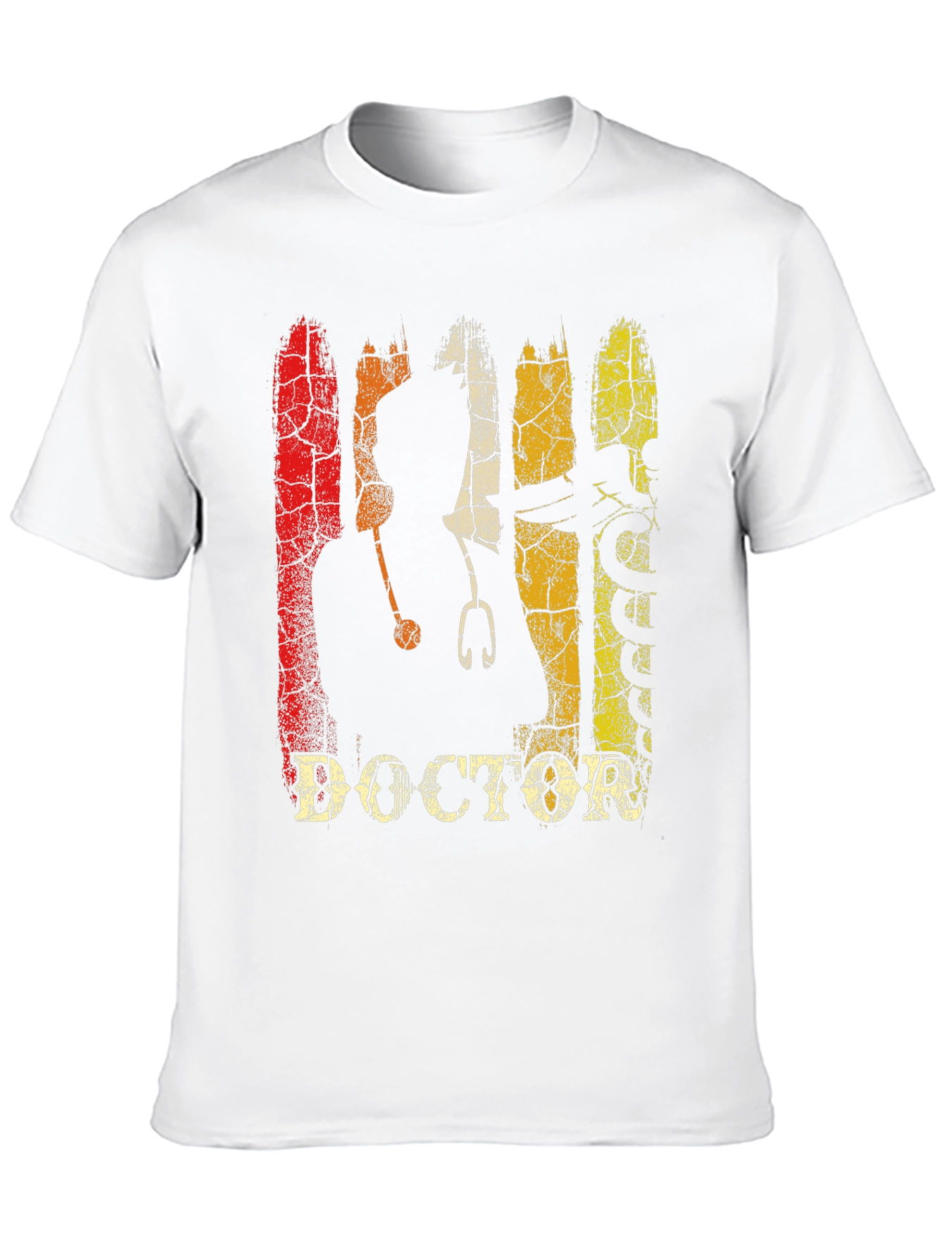 Black Vintage Doctor Graphic T-Shirt - Medical Professional Apparel view 10