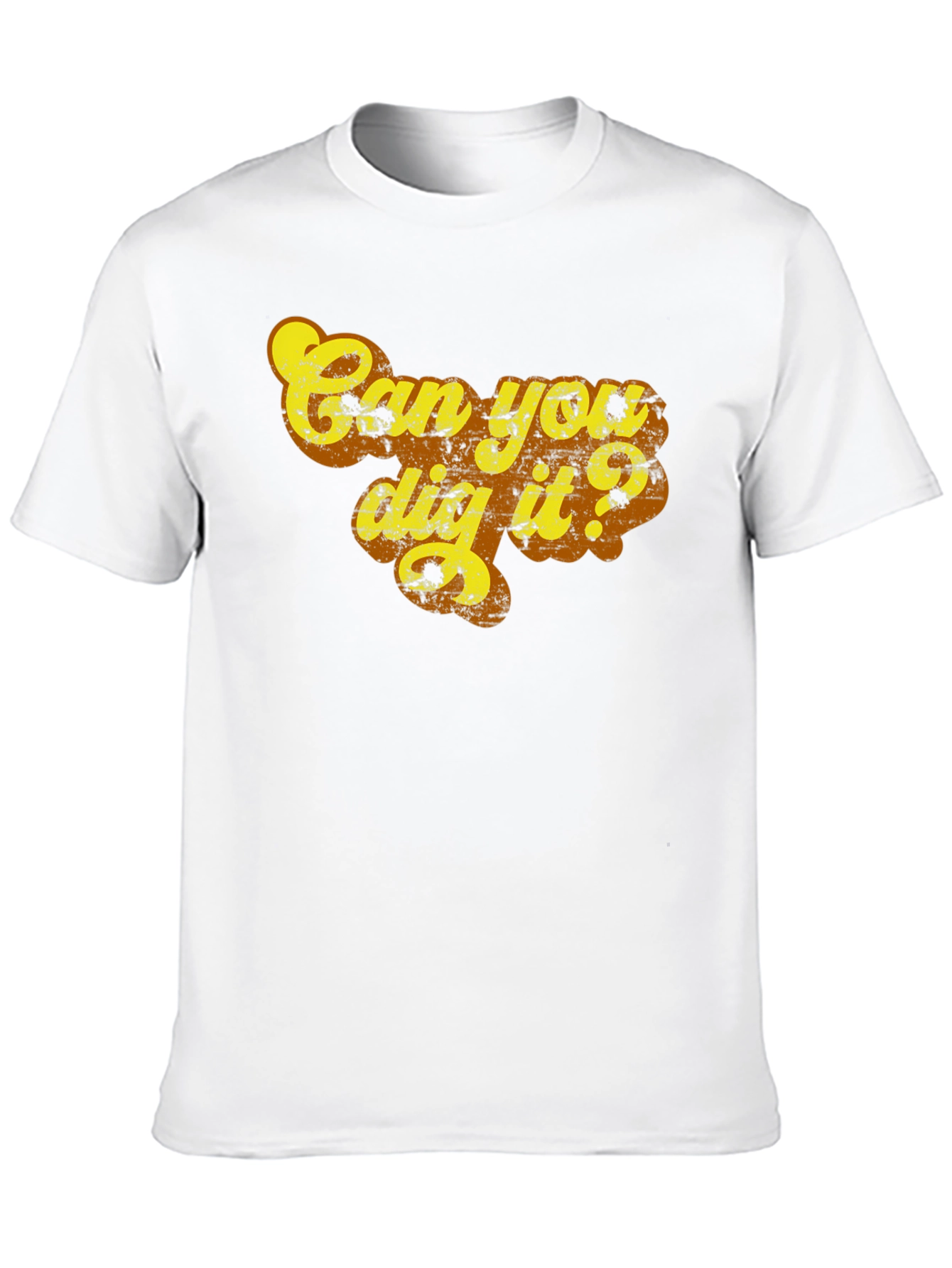 Black Can You Dig It? Graphic Tee view 10