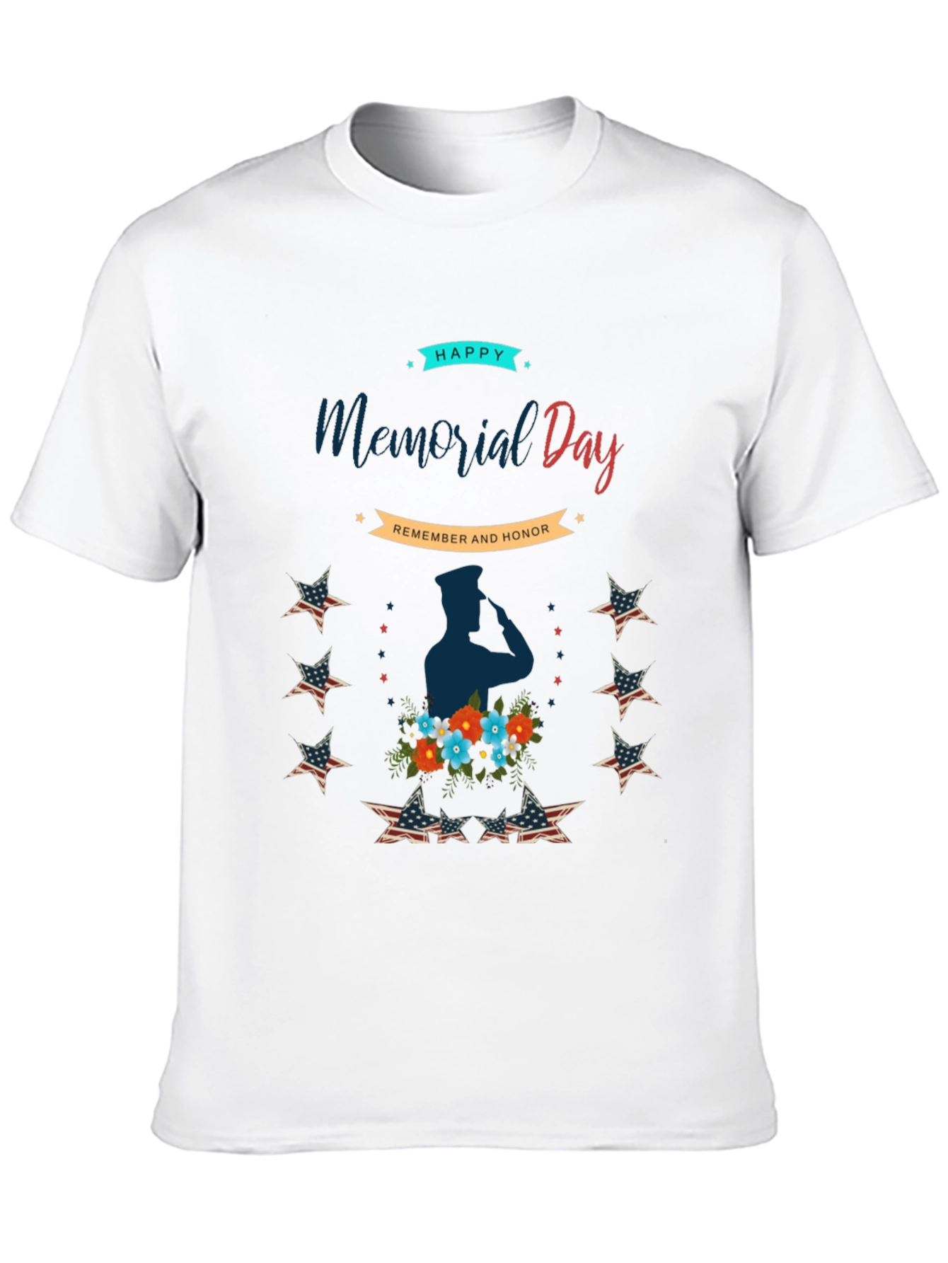 Memorial Day T-Shirt - Remember and Honor - 10