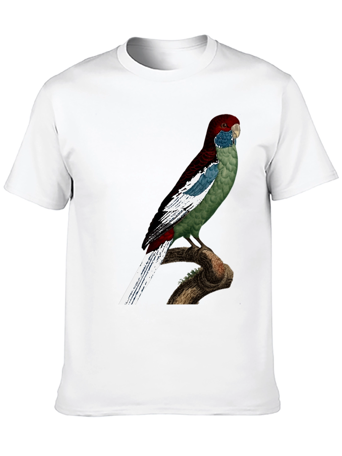 Black Parrot Graphic T-Shirt - Unique Bird Design view 10
