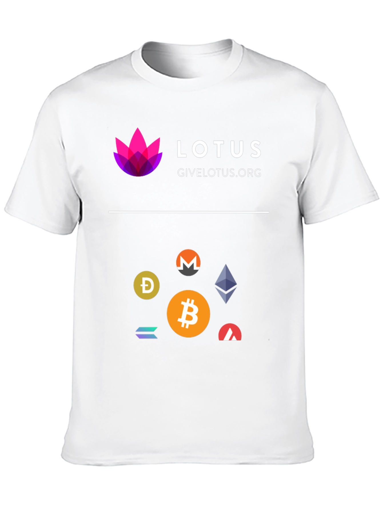 Black Lotus Cryptocurrency T-Shirt - Black Cotton Blend view 10