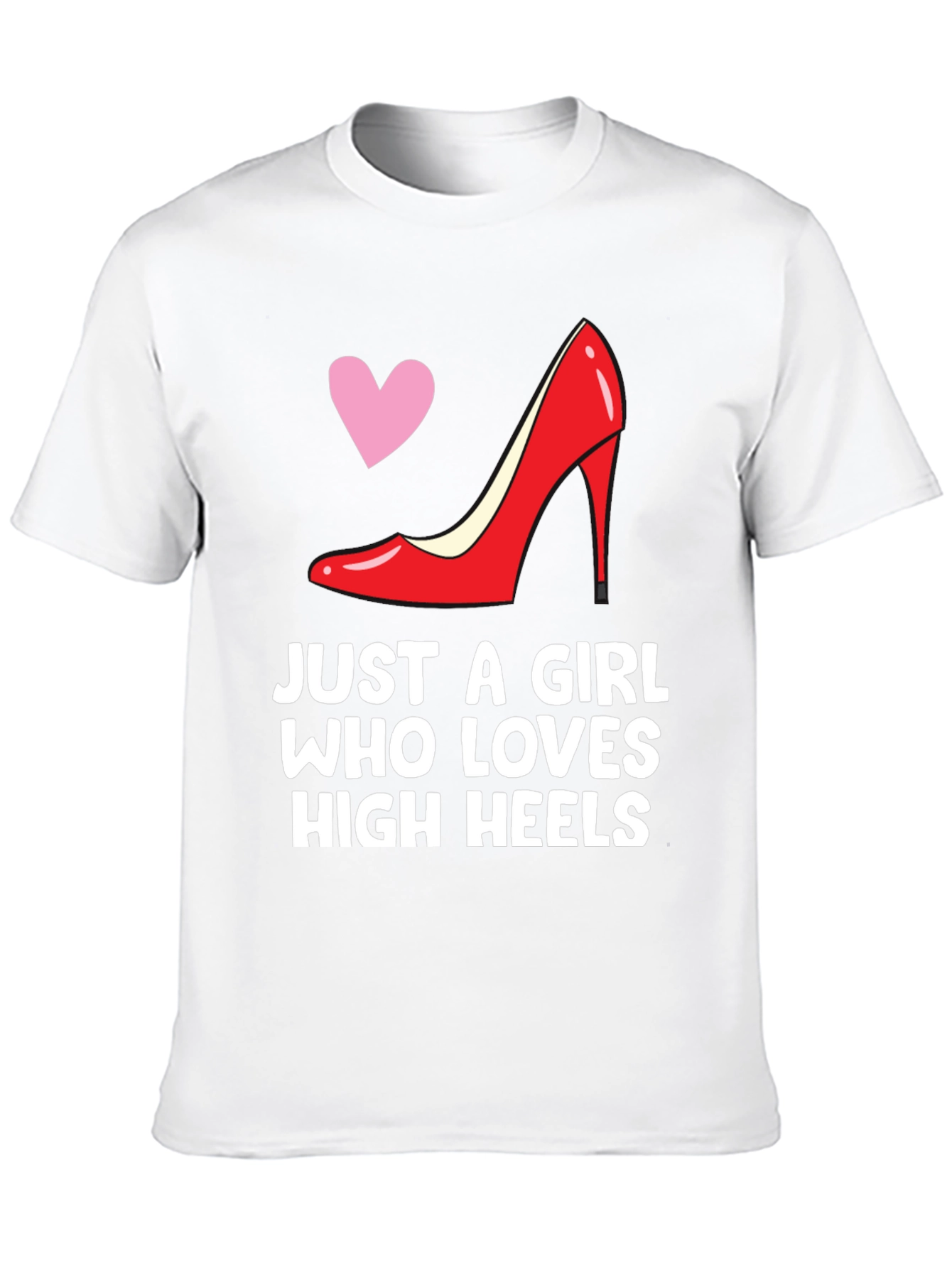 Black High Heels Lover T-Shirt - Stylish Design view 10
