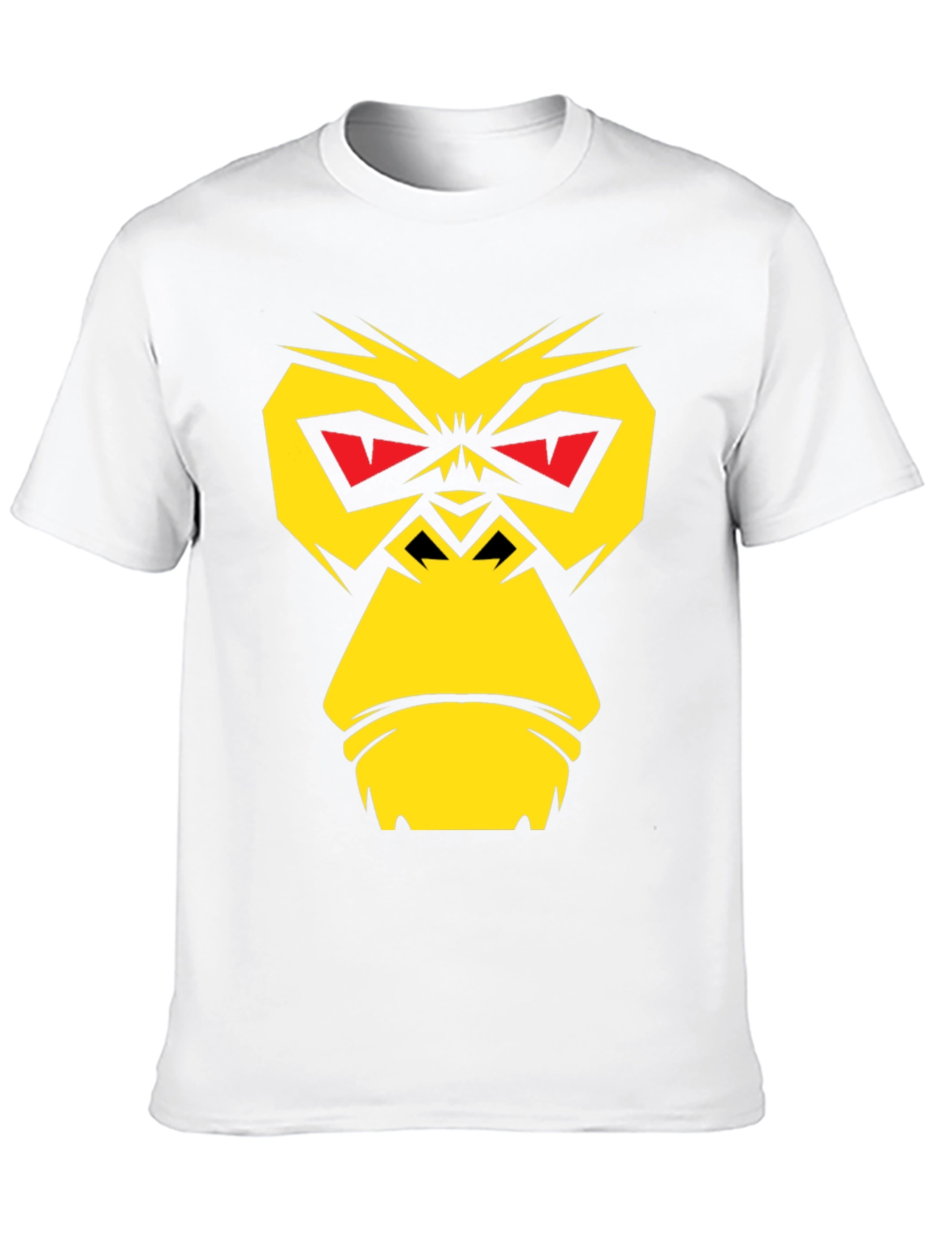 Black Bold Gorilla Graphic Tee - Black Cotton Blend view 10