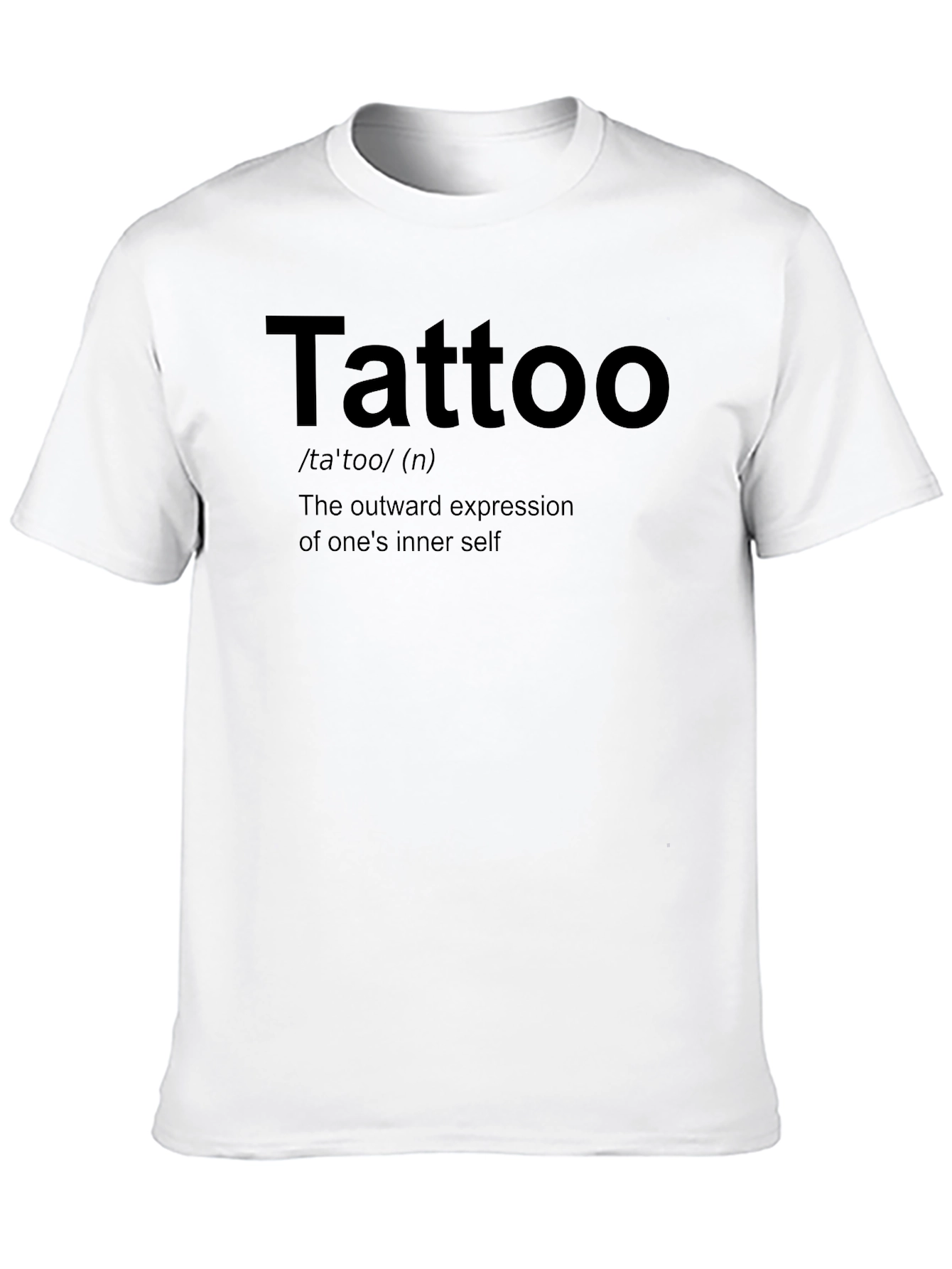 Black Tattoo Definition Black T-Shirt - Express Yourself! view 10