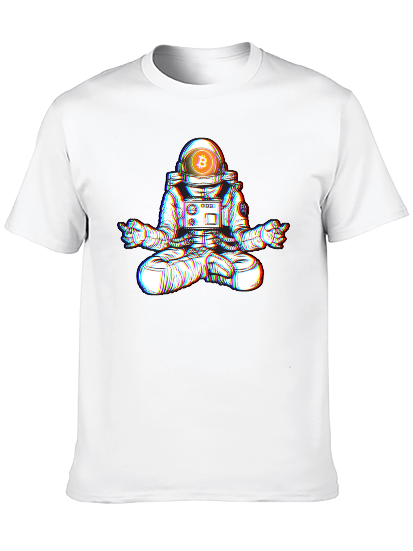 Bitcoin Astronaut Meditation T-Shirt - 10