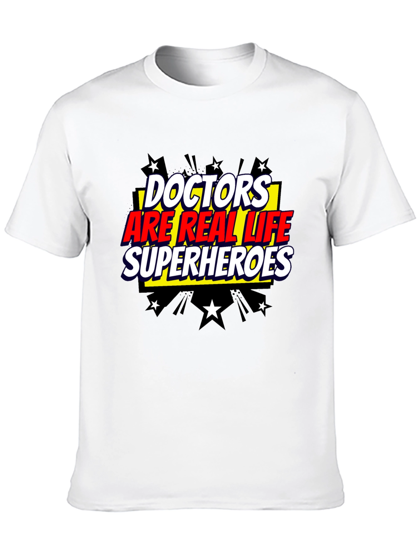 Black Doctors Are Real Life Superheroes T-Shirt view 10