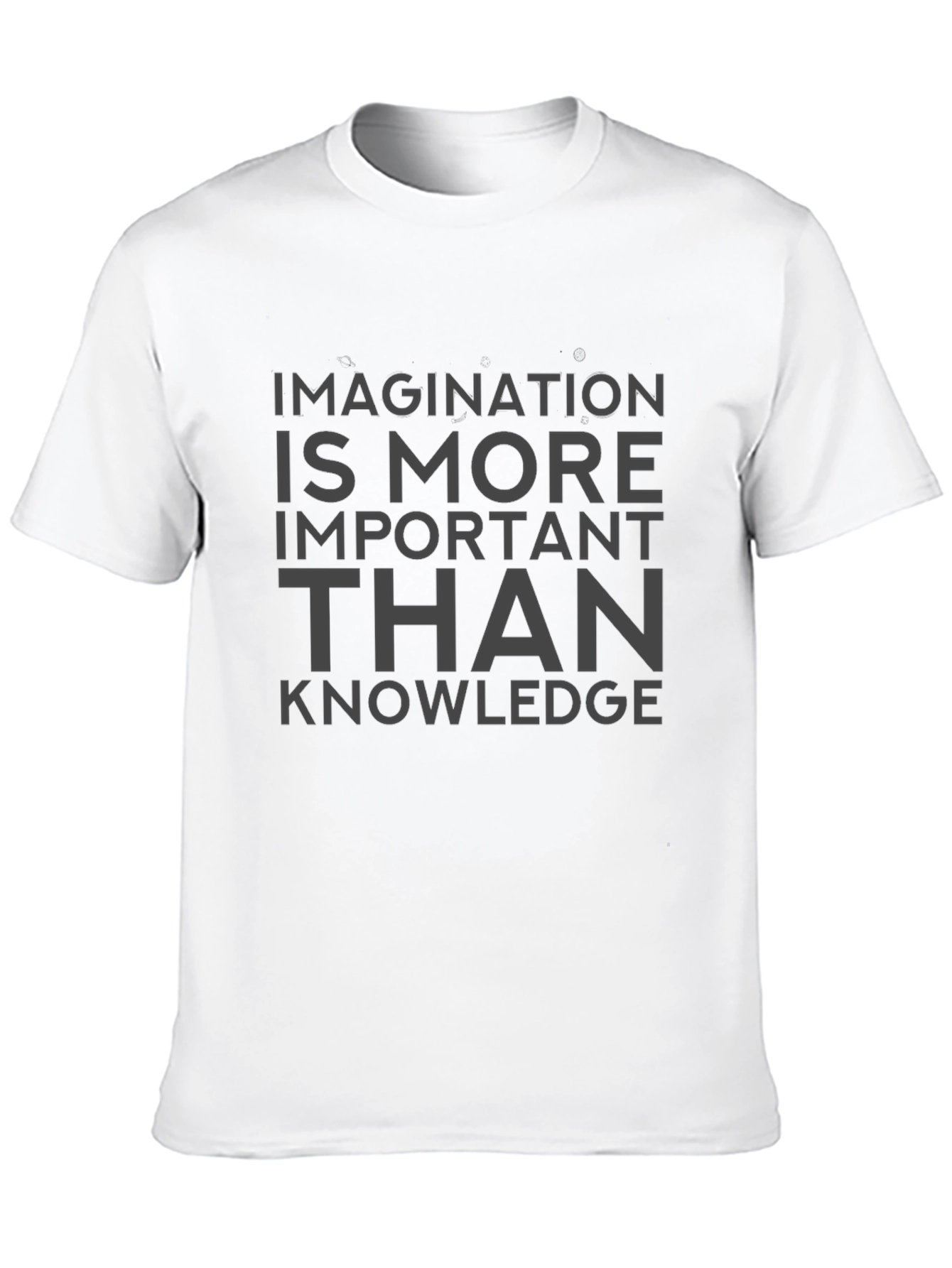 Black Imagination is More Important Than Knowledge Tee view 10