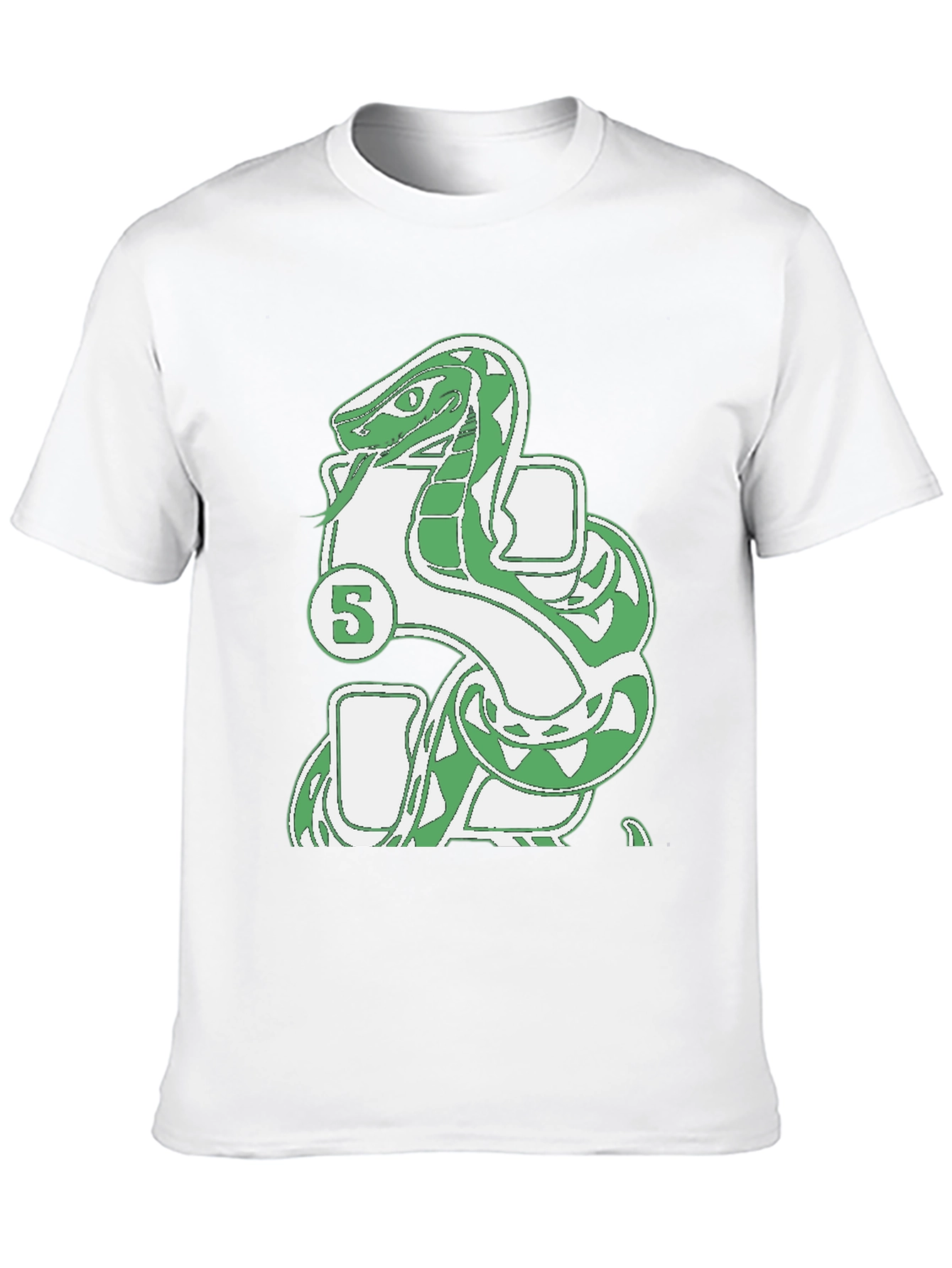 Black Snake 5 T-Shirt - Unique Graphic Tee view 10