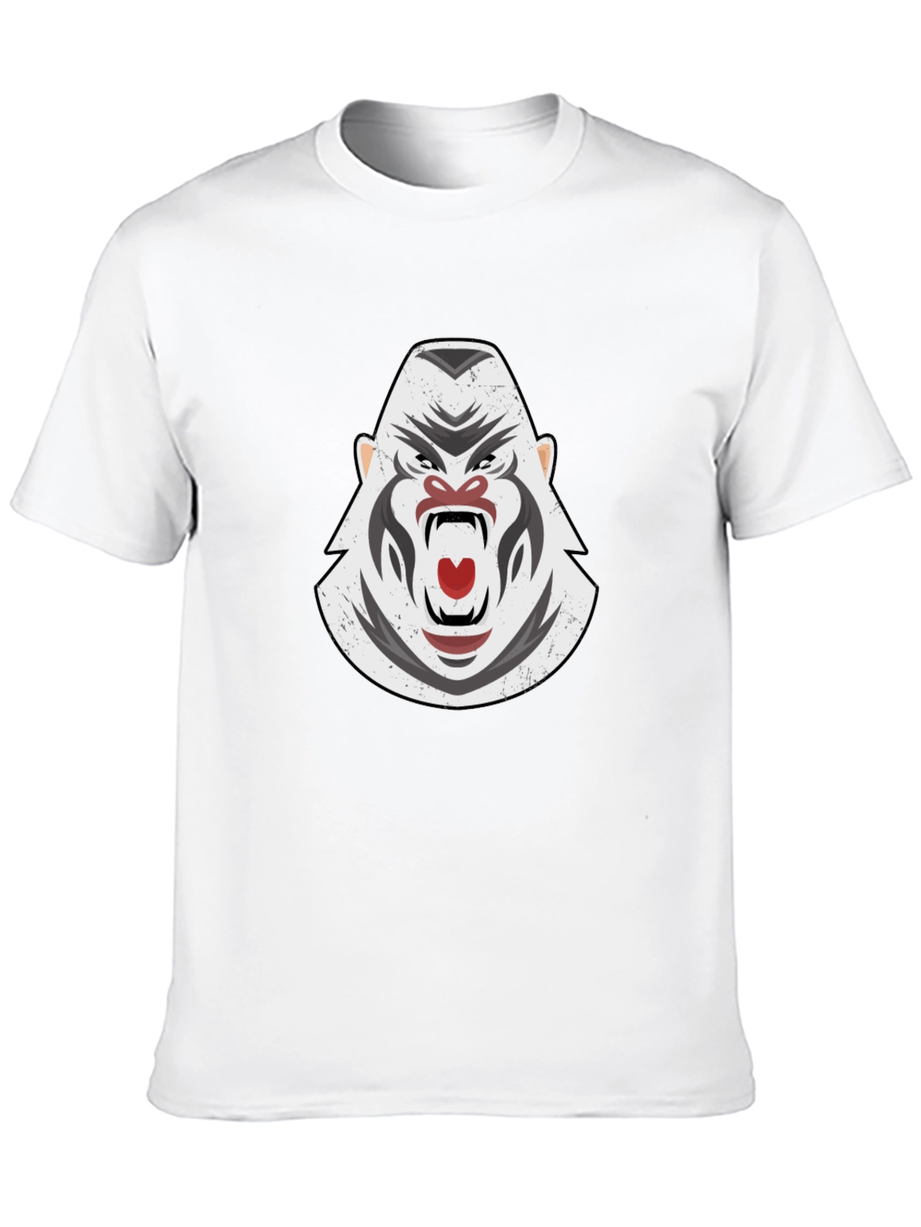 Black Gorilla Graphic Black T-Shirt view 10