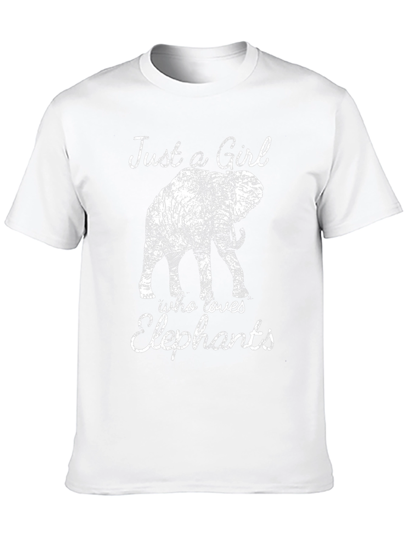 Black Elephant Lover Graphic Tee - Just a Girl view 10