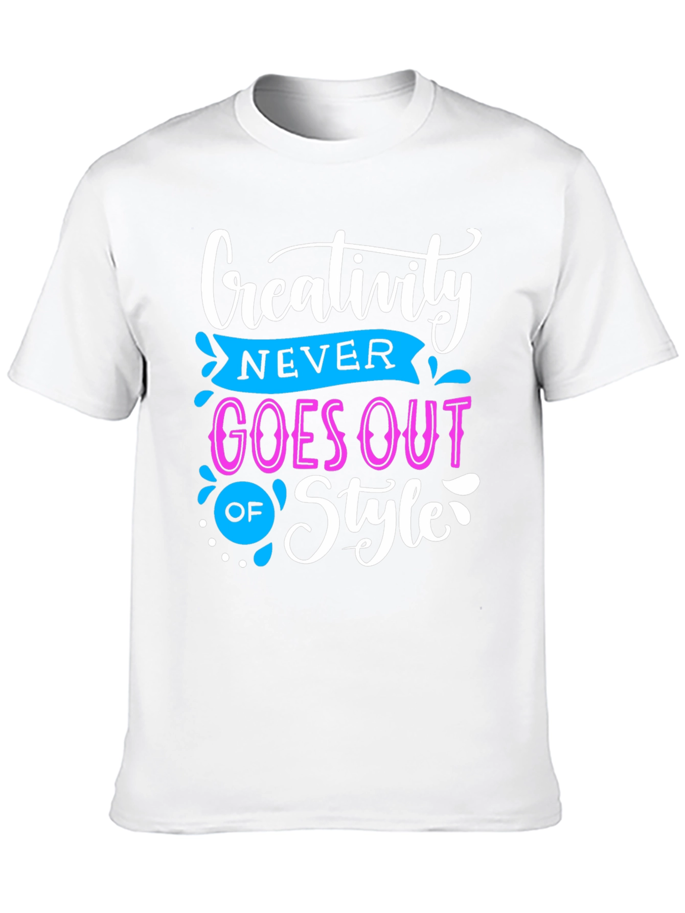 Black Creative Style T-Shirt: Never Goes Out of Fashion view 10