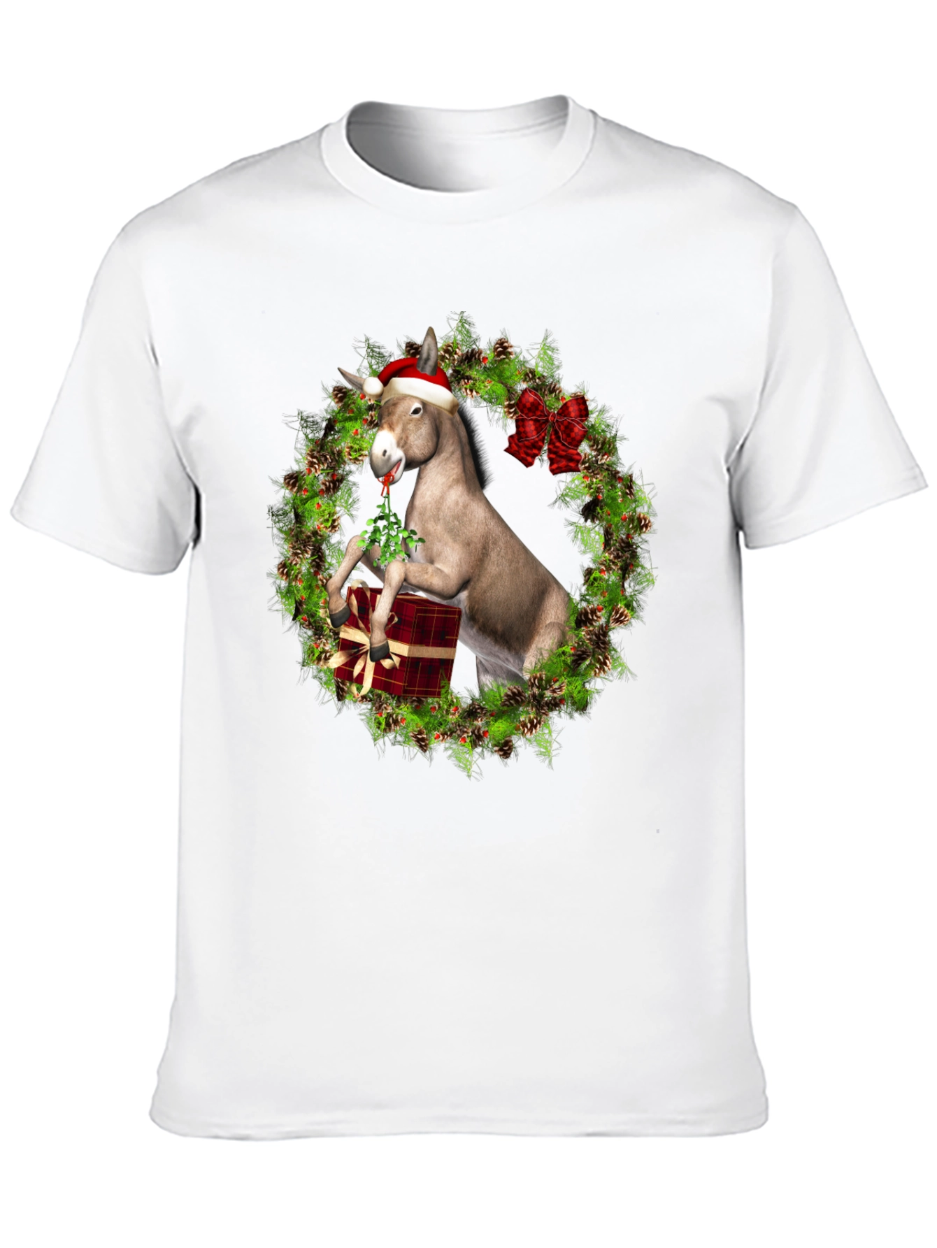 Black Festive Donkey T-Shirt view 10