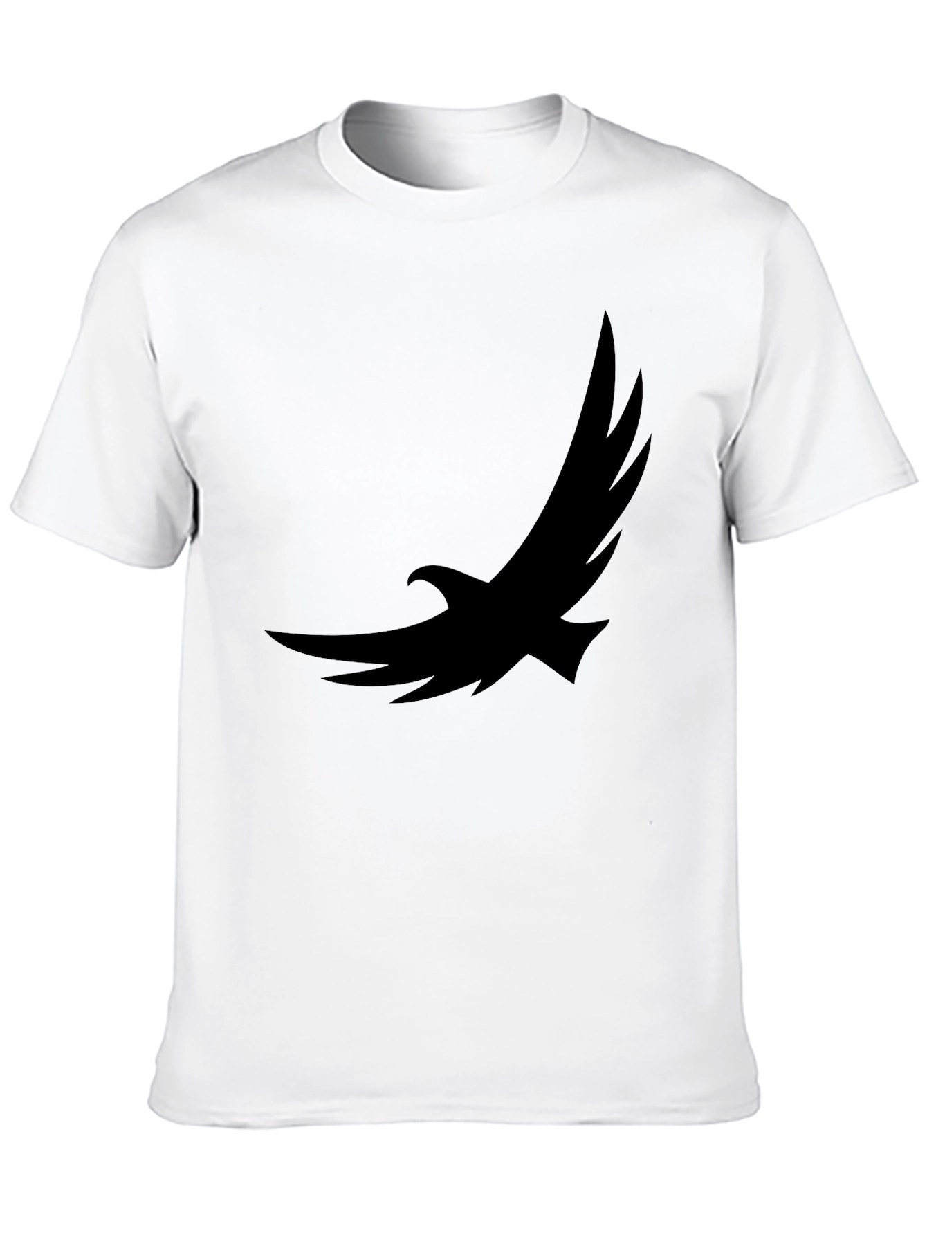 Black Eagle Graphic Tee - Soft Cotton Casual Shirt - 10