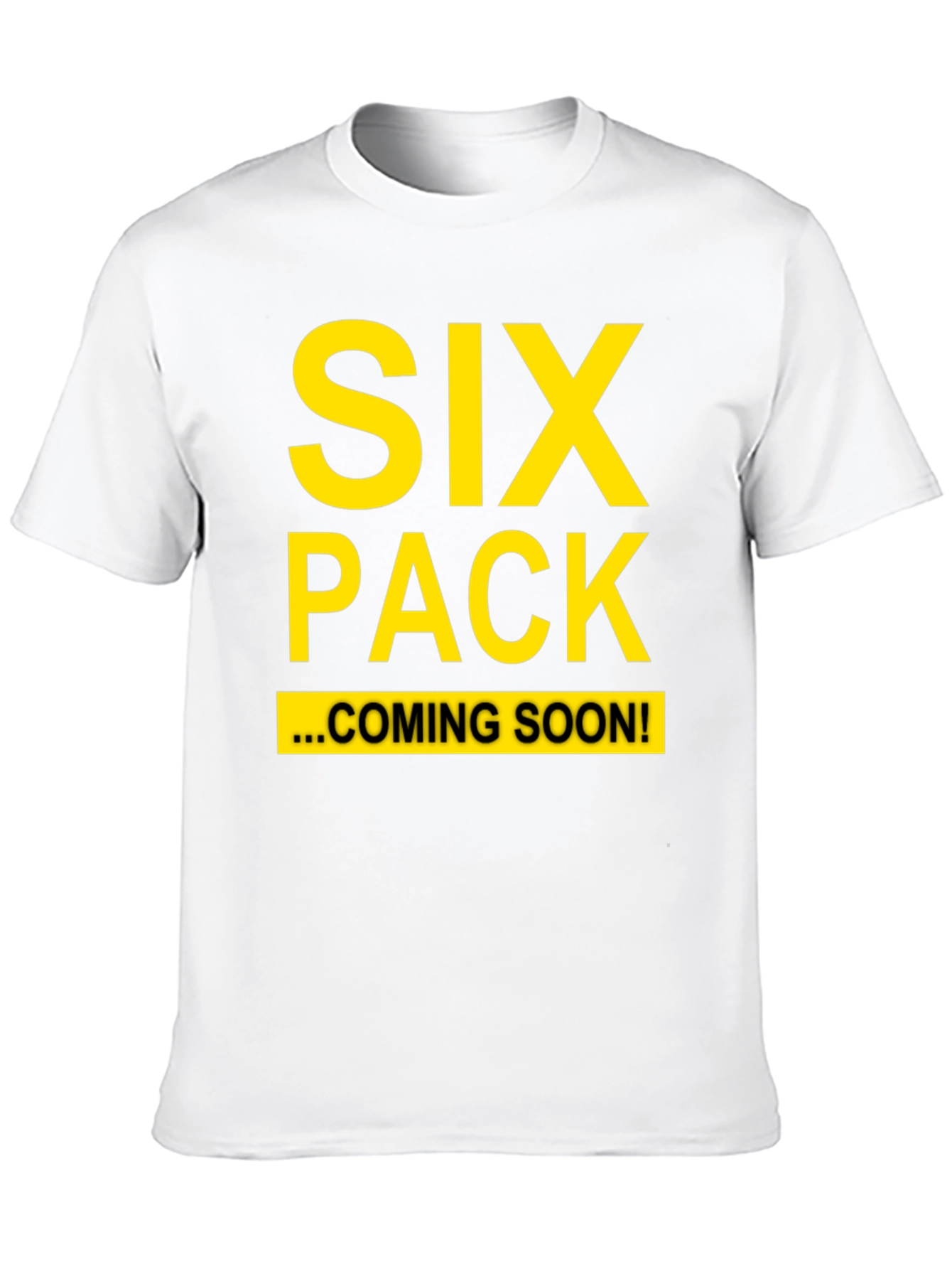 Black Six Pack Coming Soon T-Shirt view 10