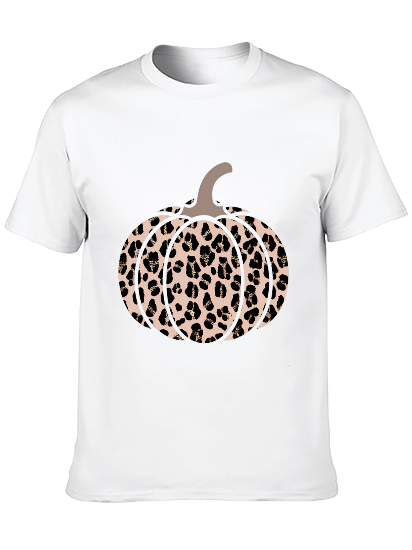 Black Leopard Pumpkin Graphic Tee view 10
