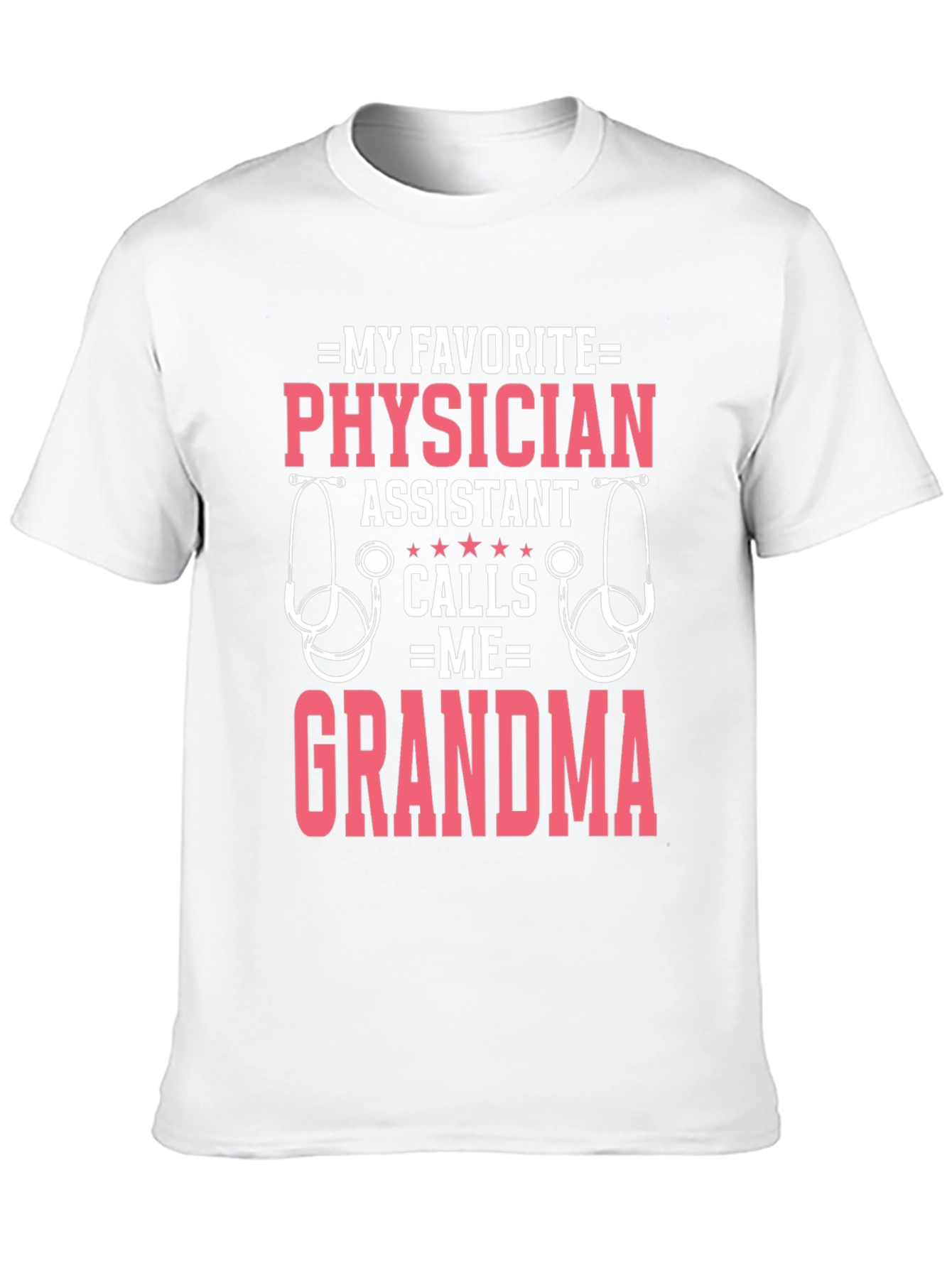 Black Physician Assistant Grandma T-Shirt view 10