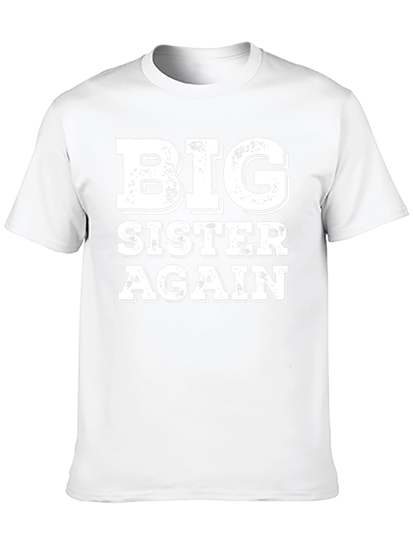 Black Big Sister Again Graphic T-Shirt view 10