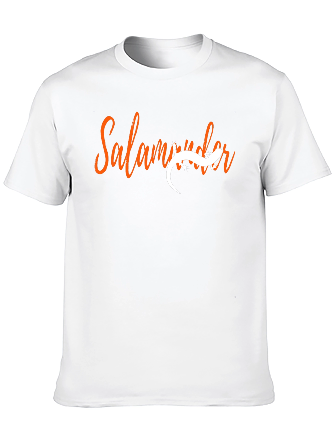 Black Salamander Graphic Tee - Black Cotton Casual view 10