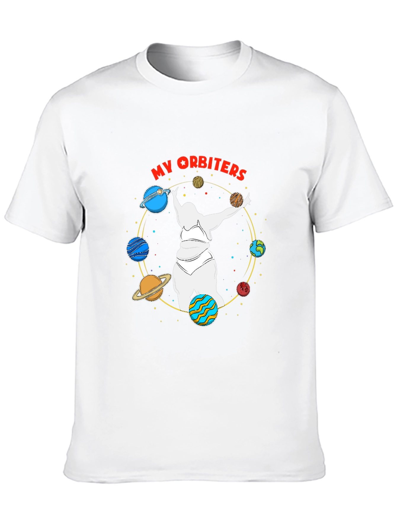 Black My Orbiters Graphic T-Shirt view 10