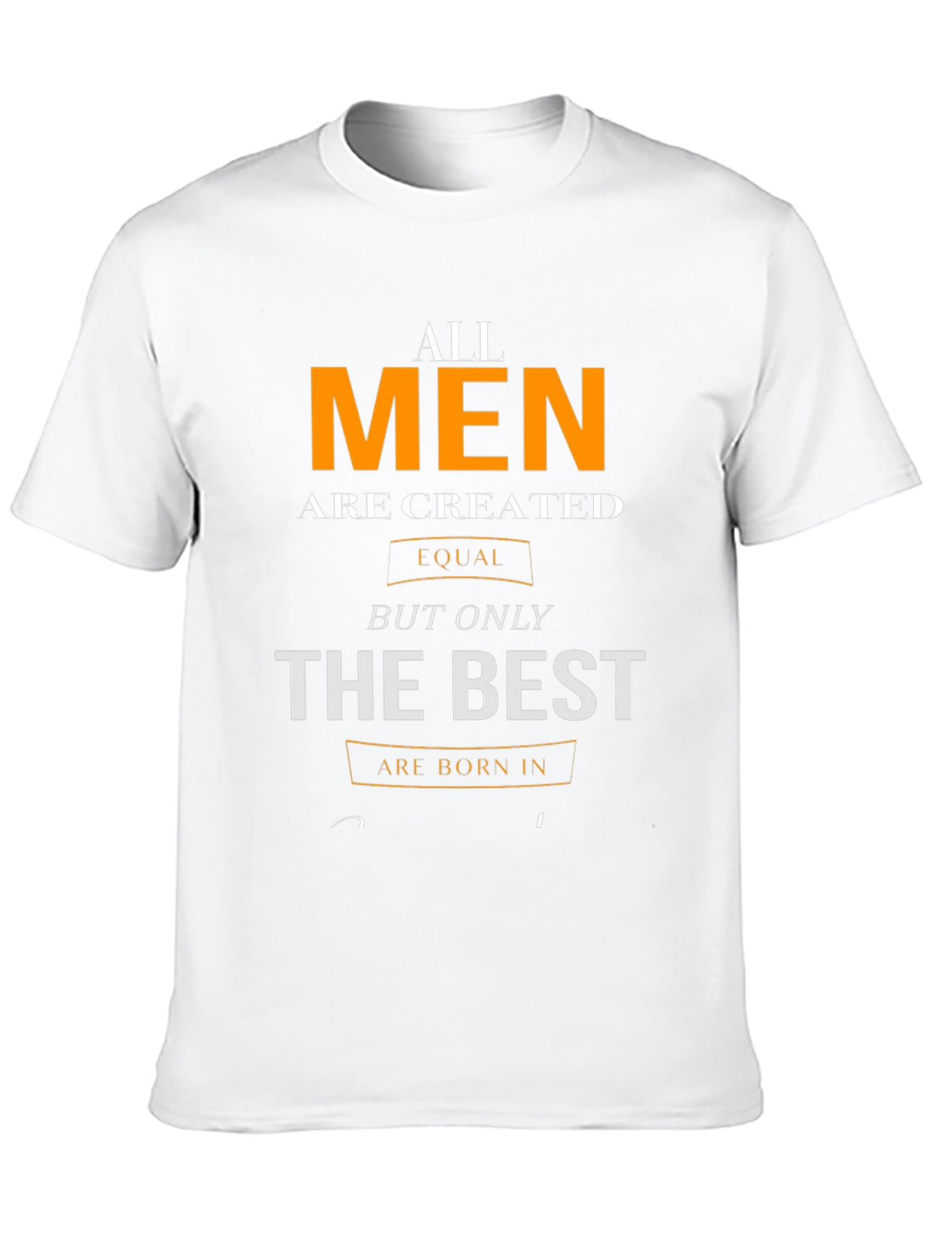 Black All Men are Created Equal Graphic Tee view 10