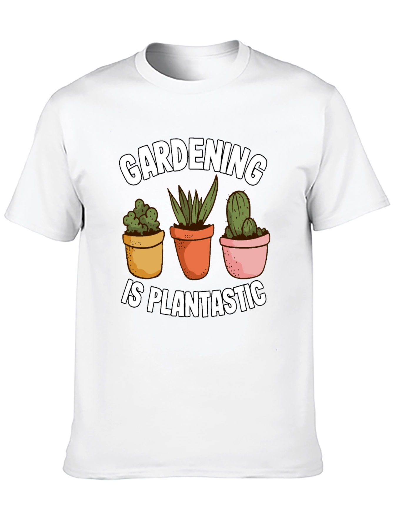 Black Gardening is Plantastic T-Shirt view 10