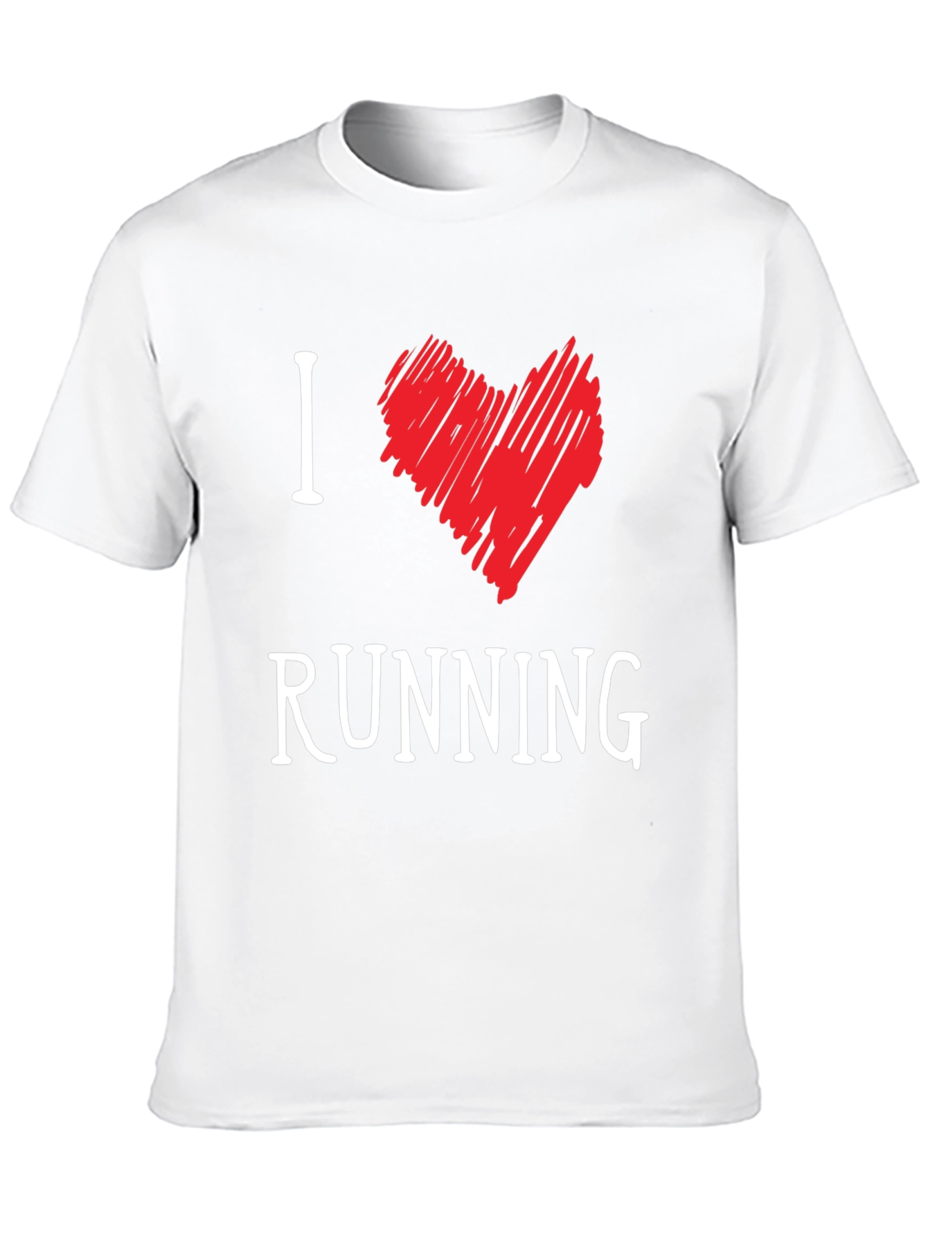 Black I Heart Running Graphic Tee view 10