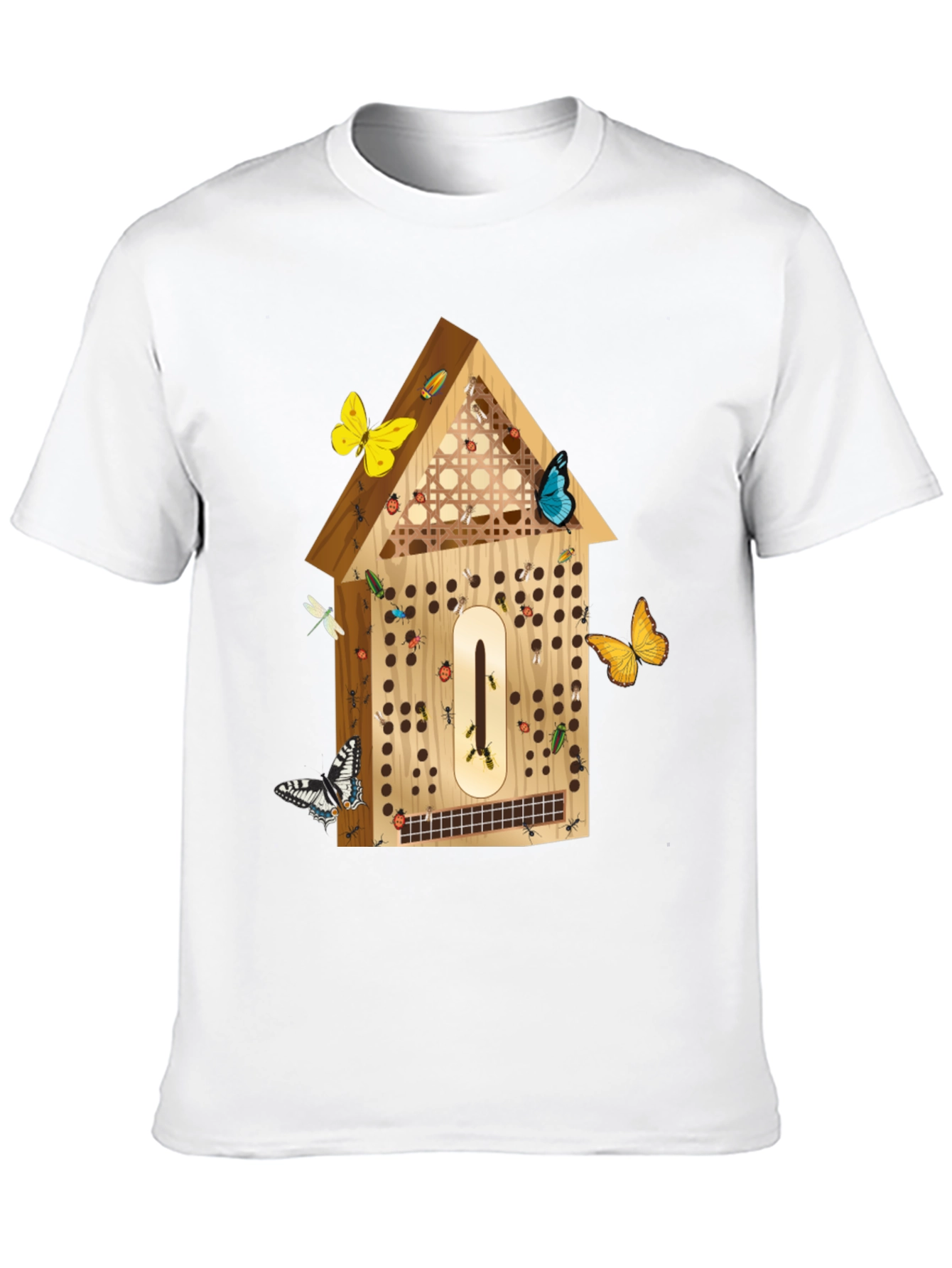 Black Insect Hotel T-Shirt - Nature Lover Tee view 10