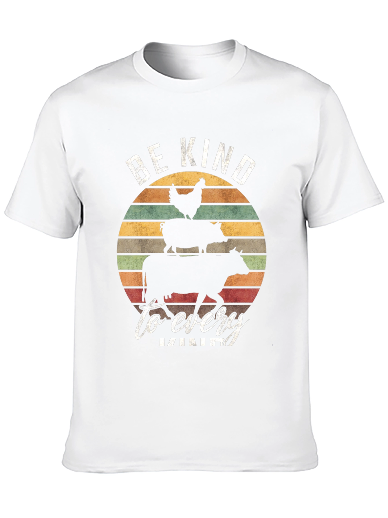 Black Be Kind to Every Kind T-Shirt view 10