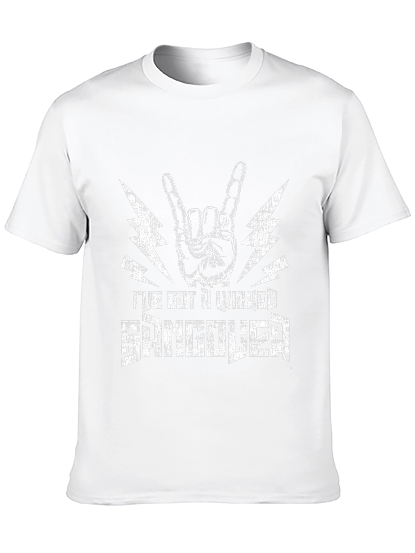 Black Wicked Hangover T-Shirt: Rock On in Style view 10