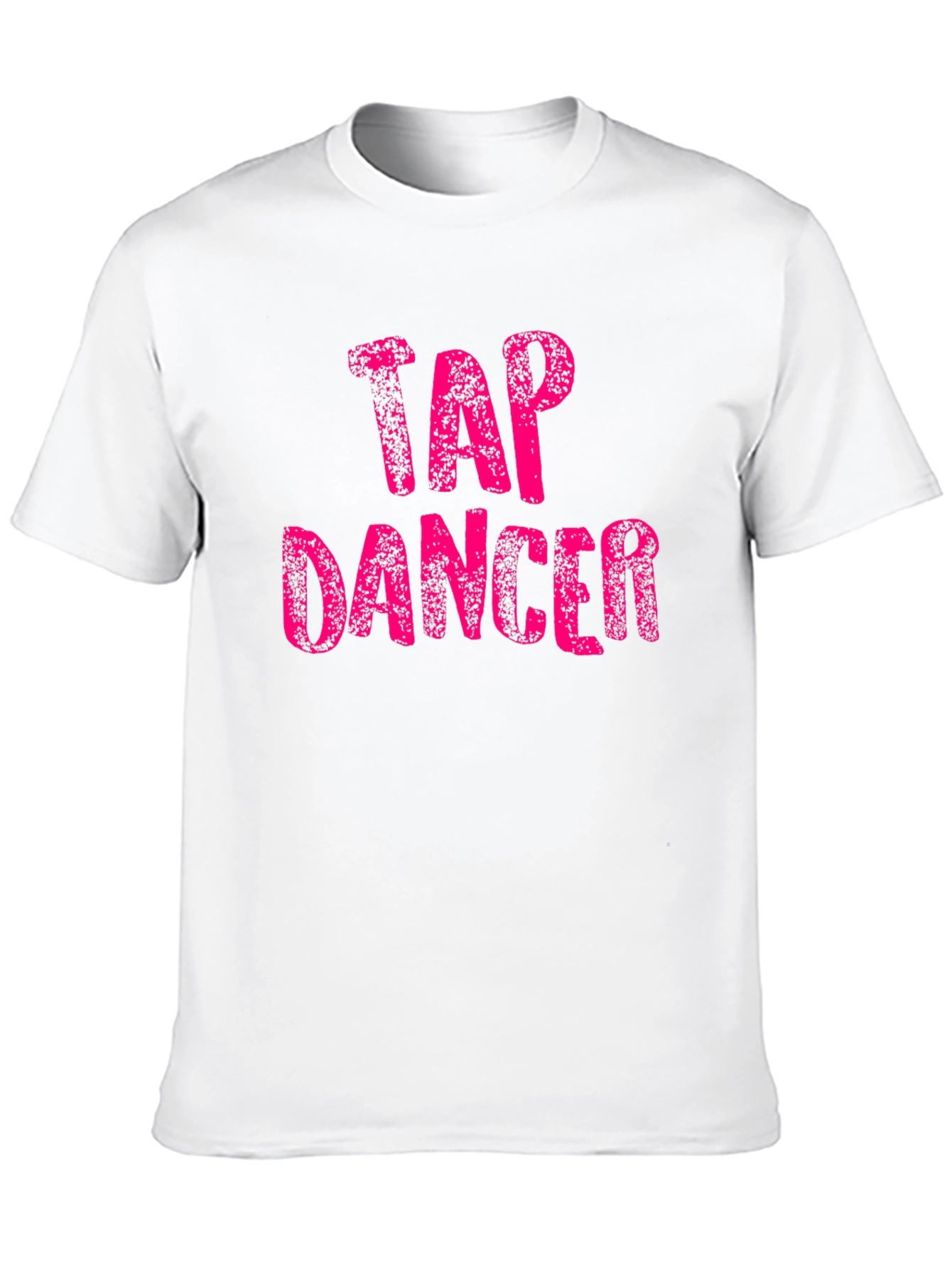 Black Tap Dancer T-Shirt - Unique Pink Graphic Tee view 10