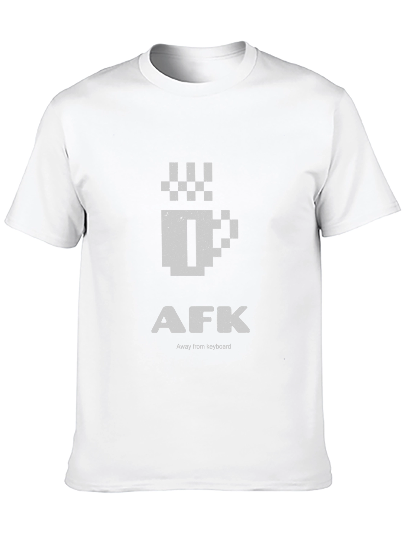Black AFK Gamer T-Shirt - Away From Keyboard Coffee Tee view 10