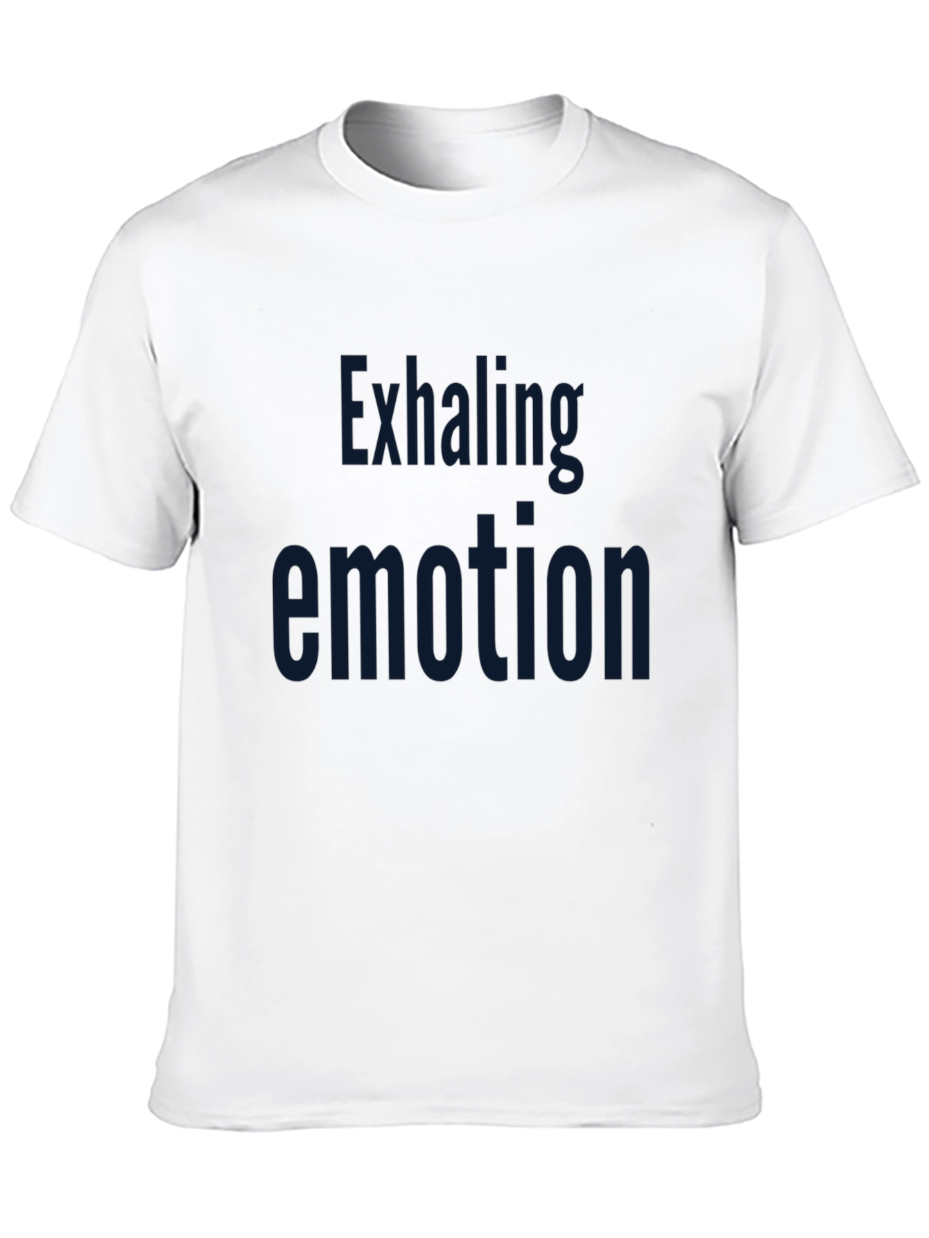 Black Exhaling Emotion Graphic Tee - Black, Short Sleeve view 10
