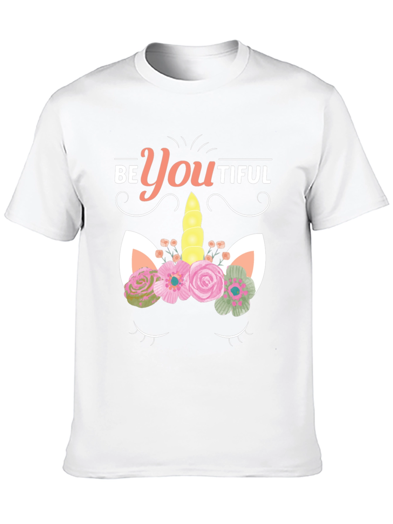 BeYOUtiful Unicorn Graphic Tee - Black - 10