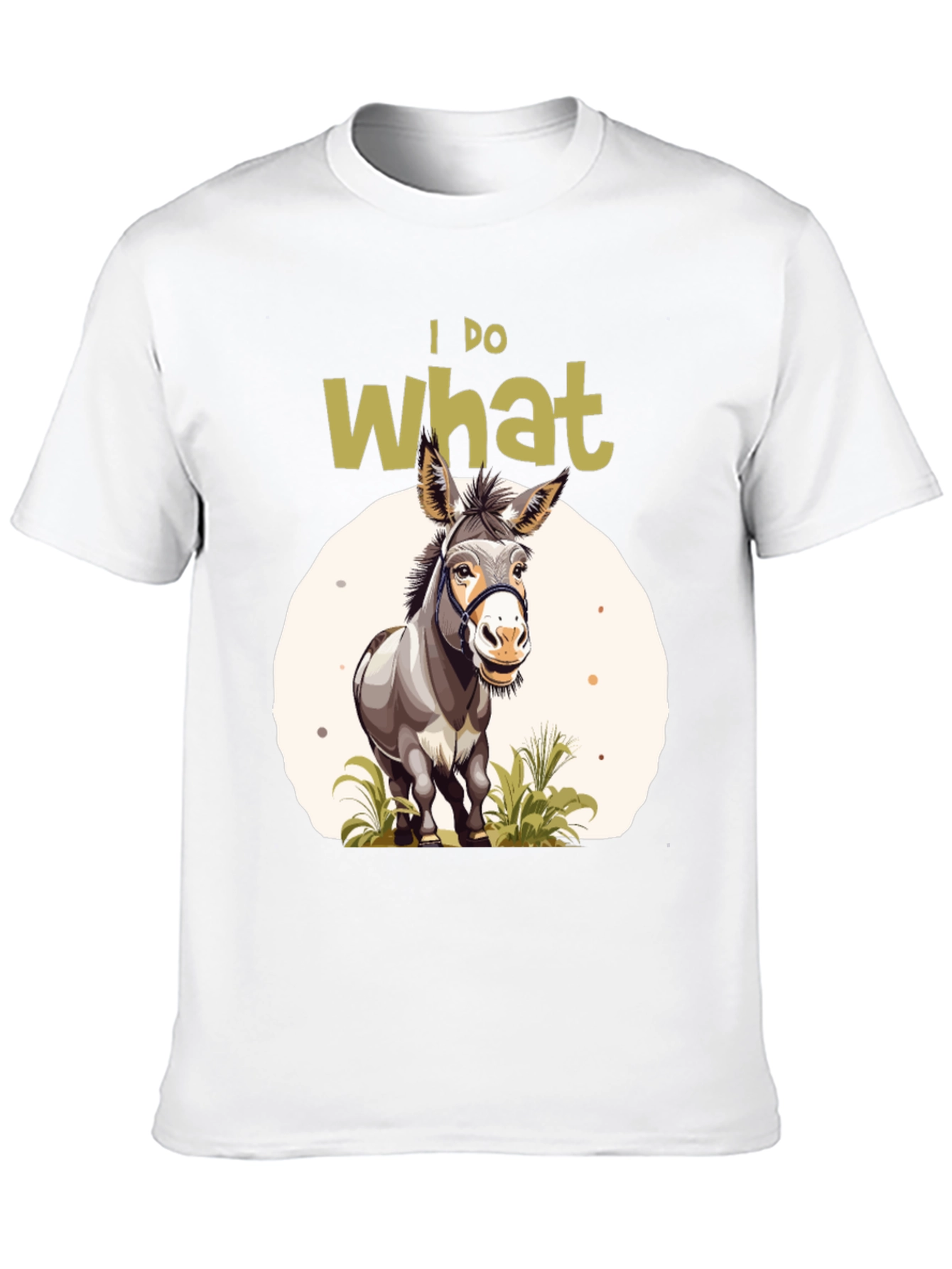 Black I DO What I Want Donkey T-Shirt view 10