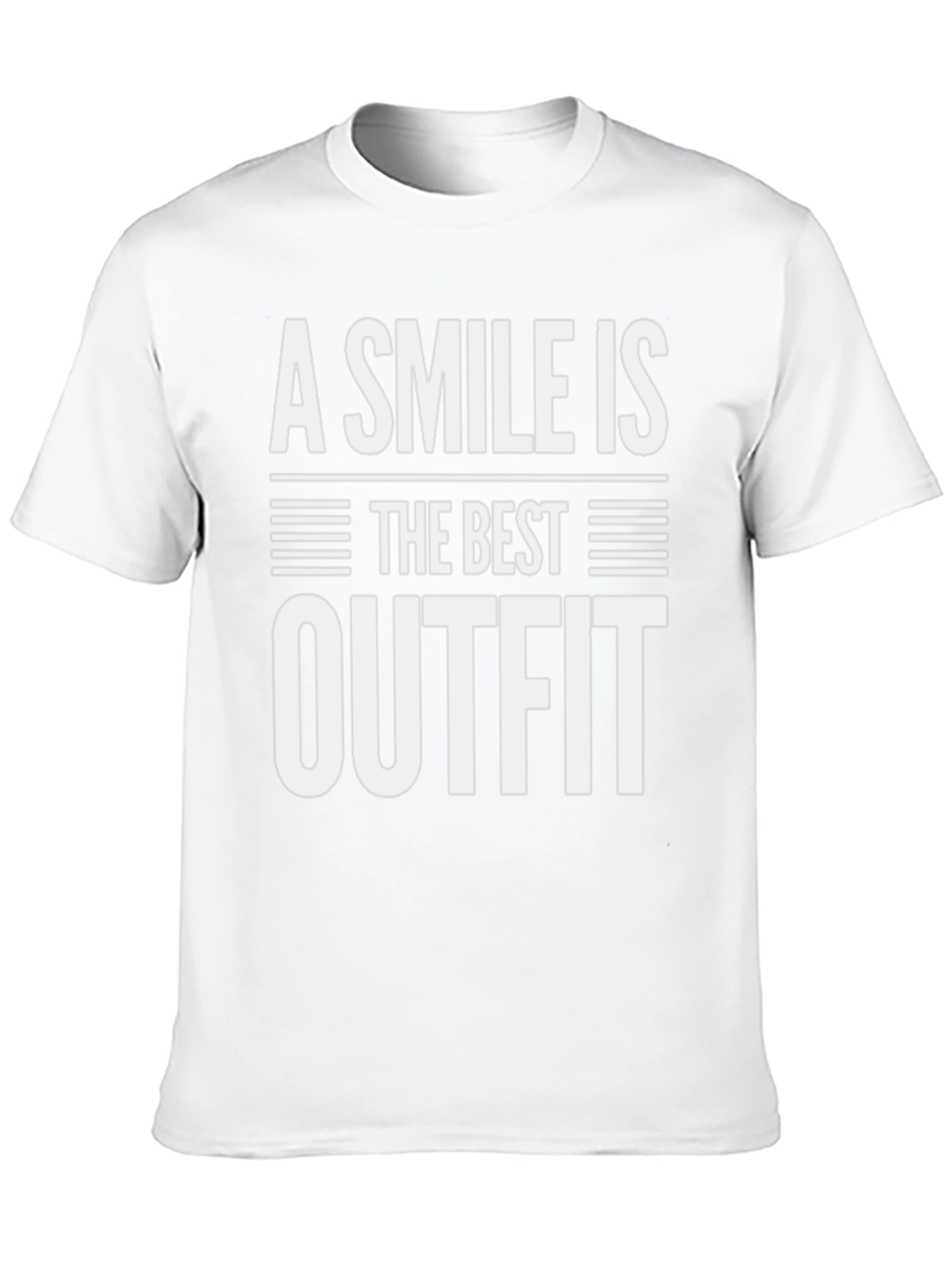 Black Smile is the Best Outfit Black T-Shirt view 10
