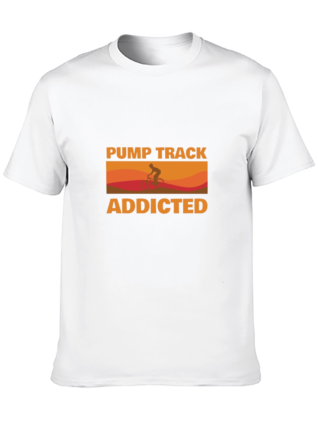 Black Pump Track Addicted Graphic T-Shirt view 10
