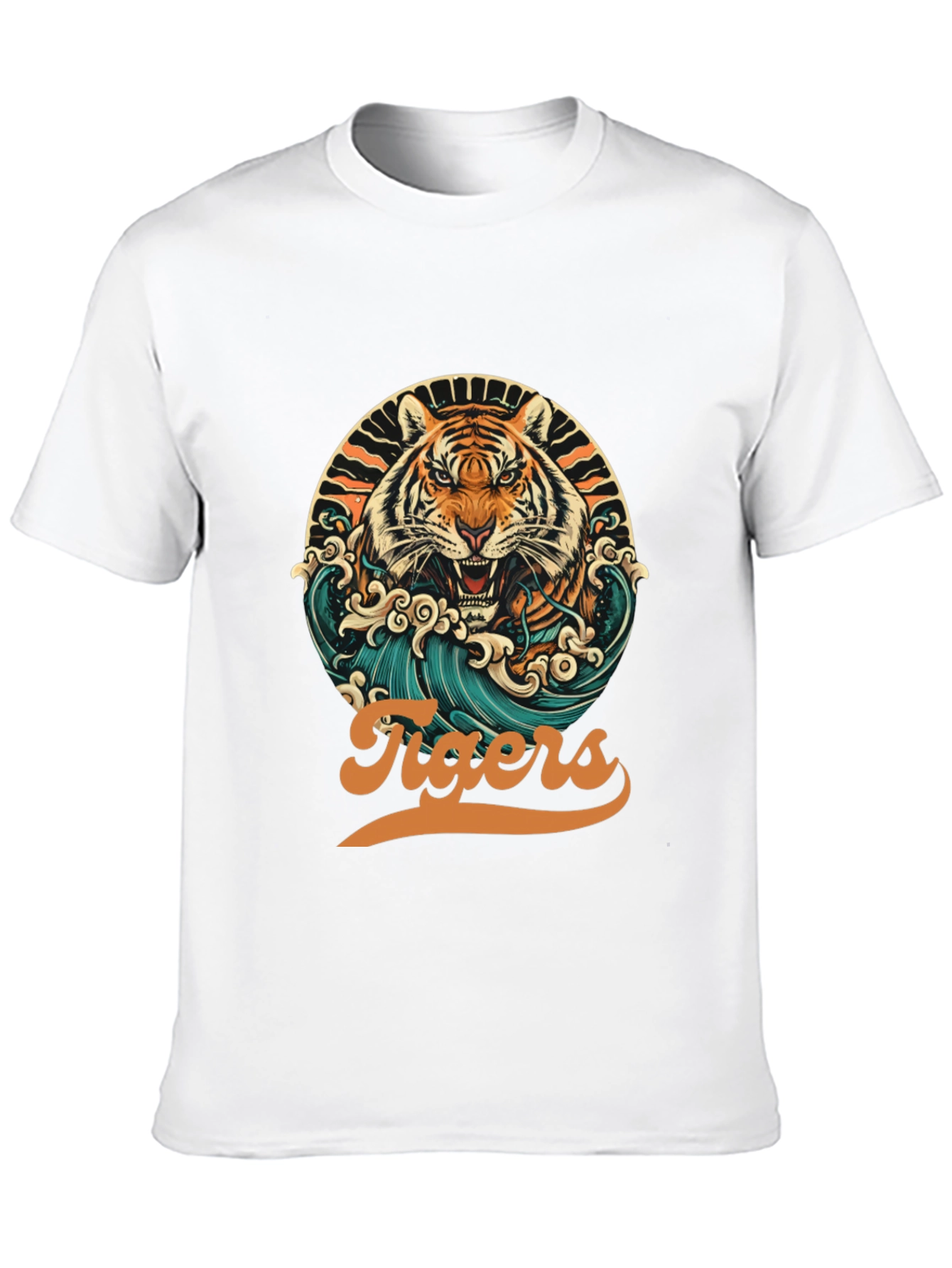 Black Tigers Graphic T-Shirt - Retro Design view 10