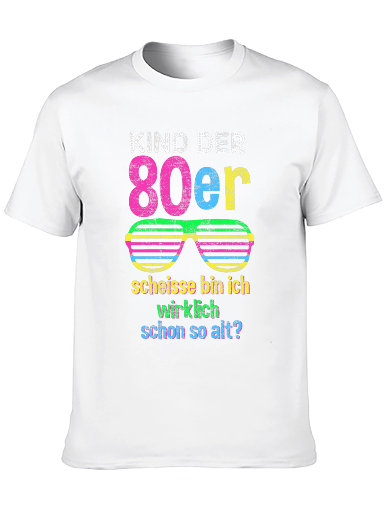 Black Kind der 80er T-Shirt - Retro 80s Design view 10