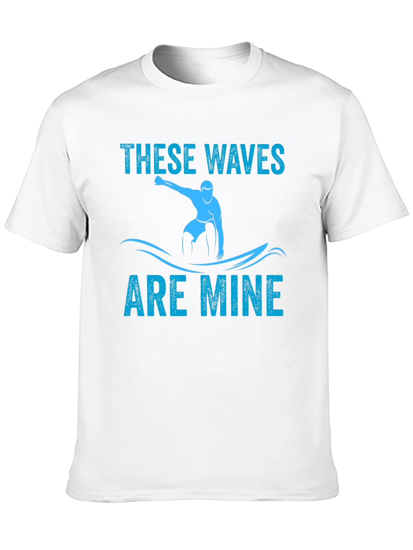 Black These Waves Are Mine Graphic T-Shirt view 10