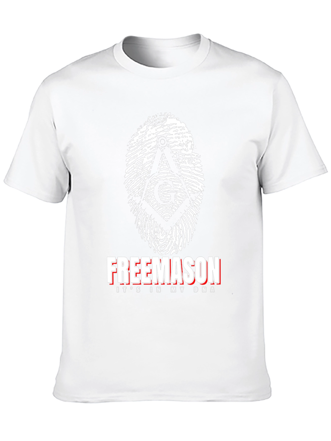 Black Freemason DNA T-Shirt Black view 10
