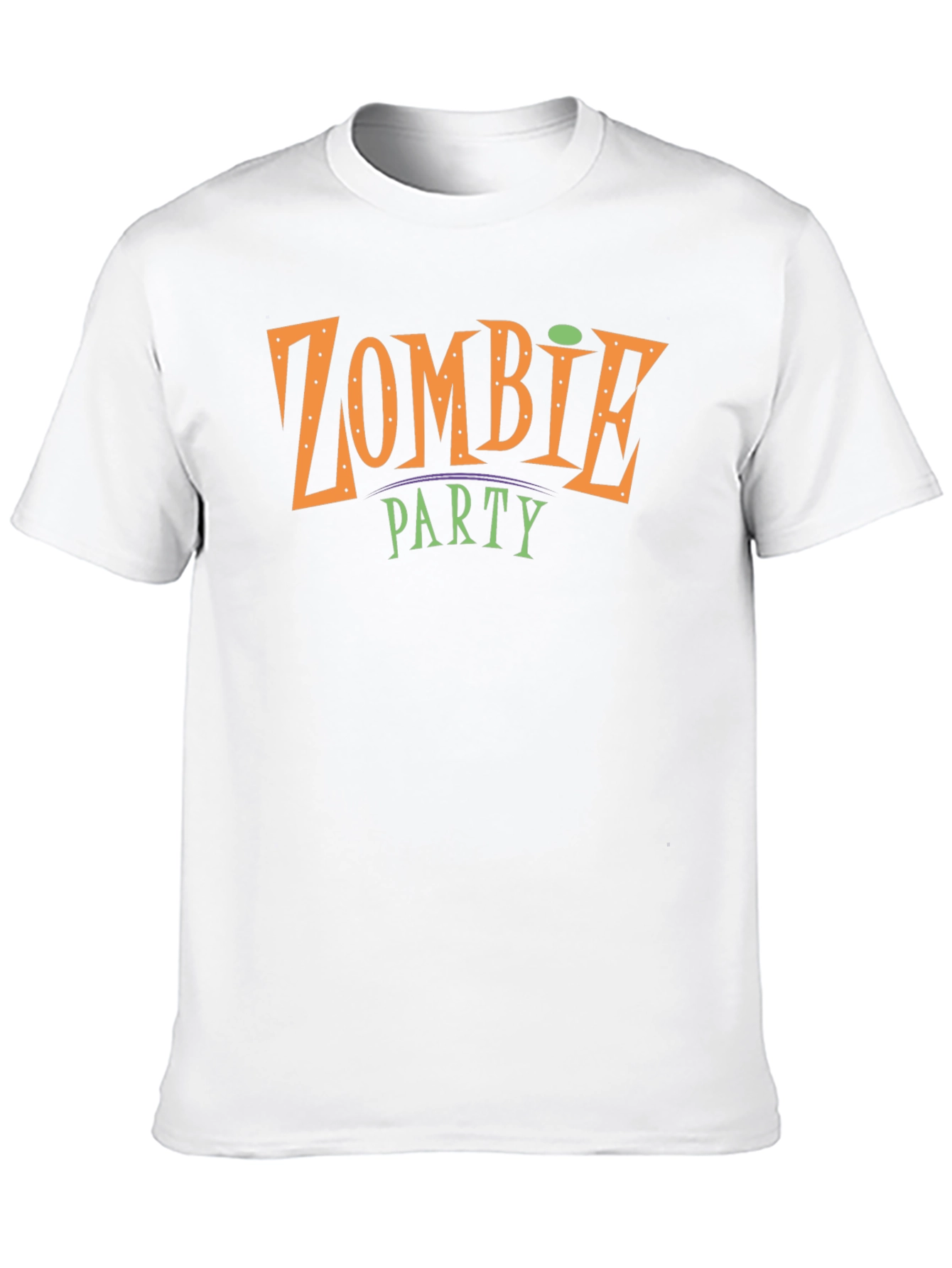 Black Zombie Party T-Shirt - Halloween Tee view 10